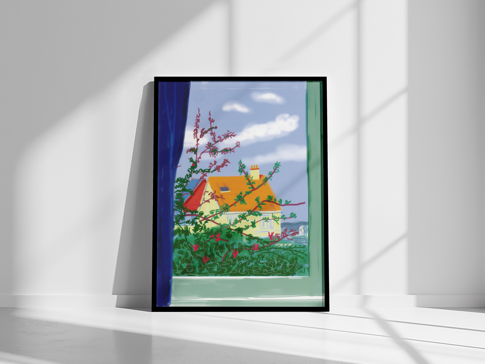 데이비드 호크니 David Hockney - My Window No.772