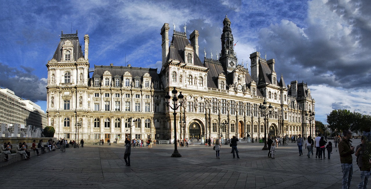 파리 시청사(Hotel de Ville)