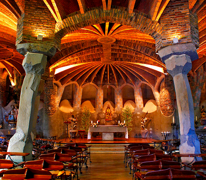 가우디 건축⑦ : 콜로니아 구엘 지하 예배당(Gaudi and Colonia Guell Church)
