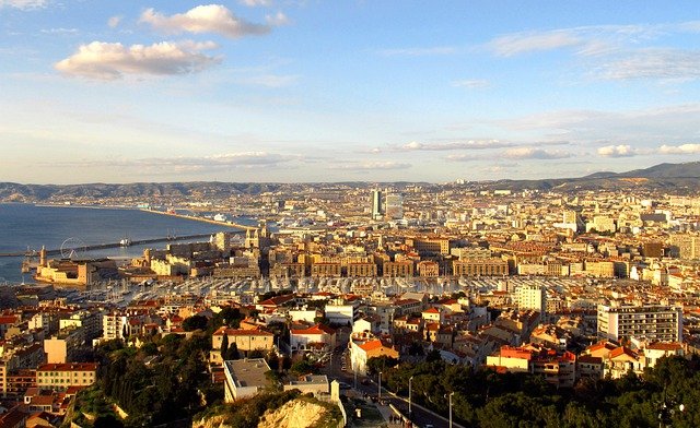 마르세유 중앙역(MARSEILLE SAINT-CHARLES) 도착