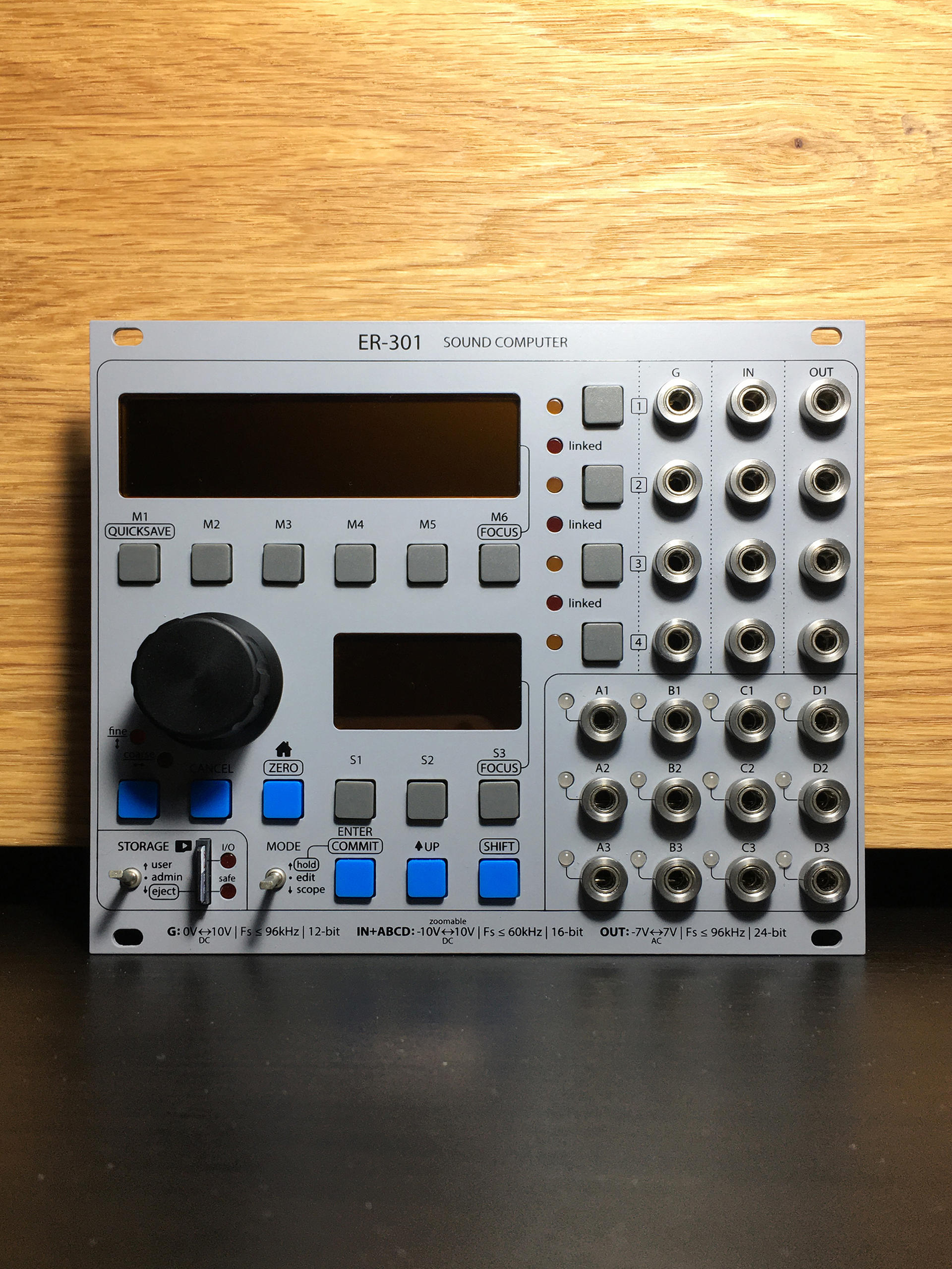 ORTHOGONAL DEVICES ER-301モジュラーシンセ ユーロラック 送料無料