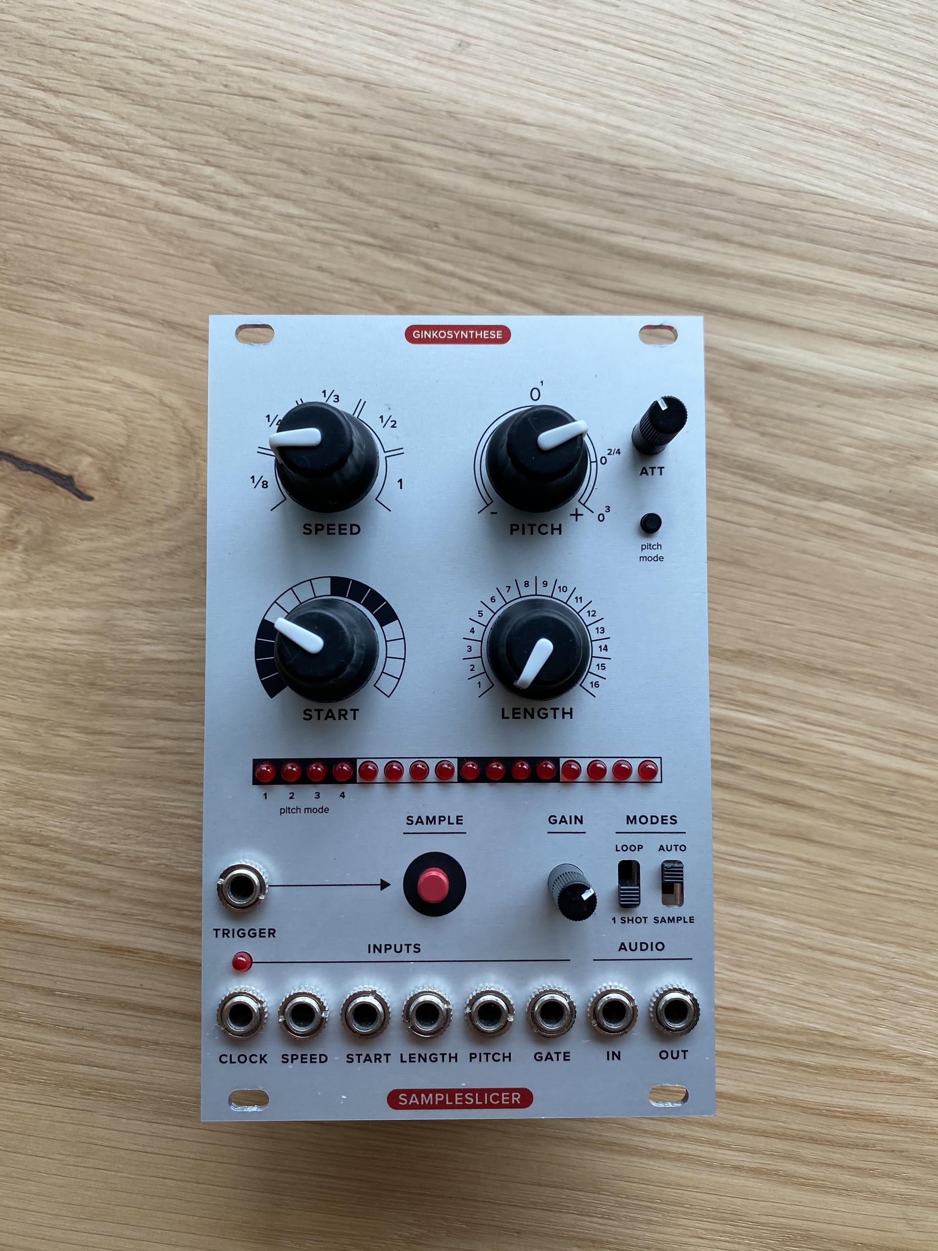 Ginkosynthese Sampleslicer MKII : 옥토모 OCTOMO