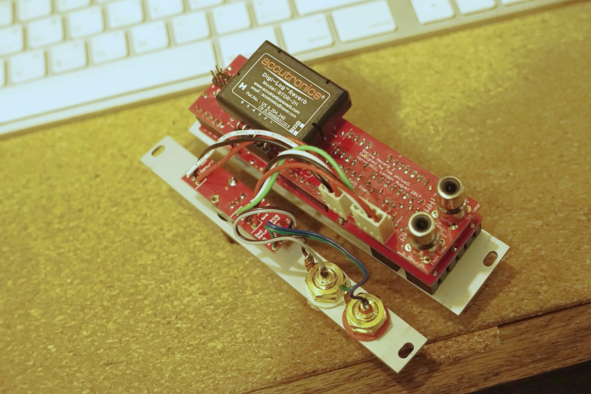 [판매완료] Music Thing Modular - Spring Reverb MKll 풀세트 판매합니다. : 옥토모 OCTOMO