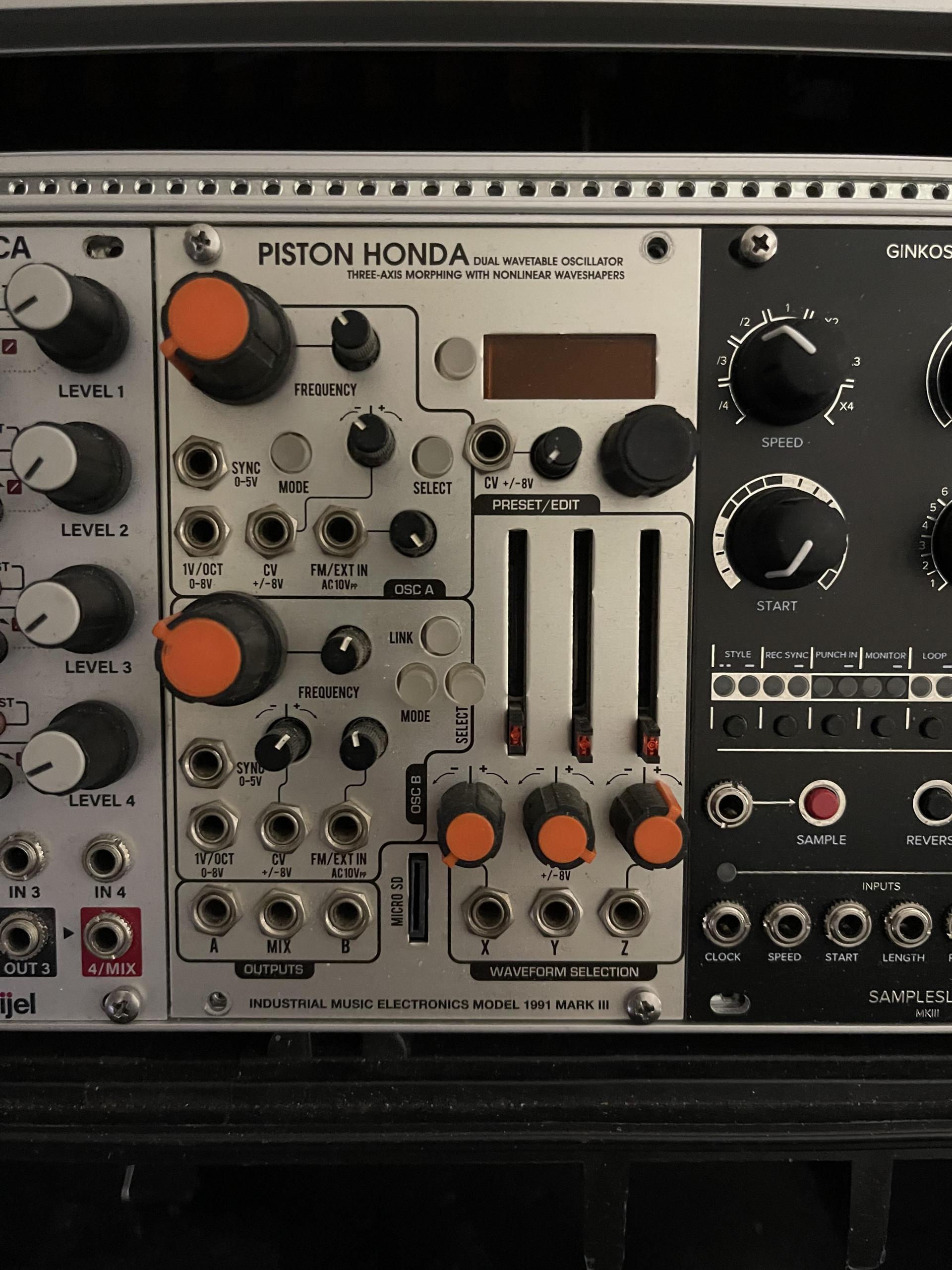 판매] - Ginkosynthese Sampleslicer mk3 , IME Piston Honda MKIII