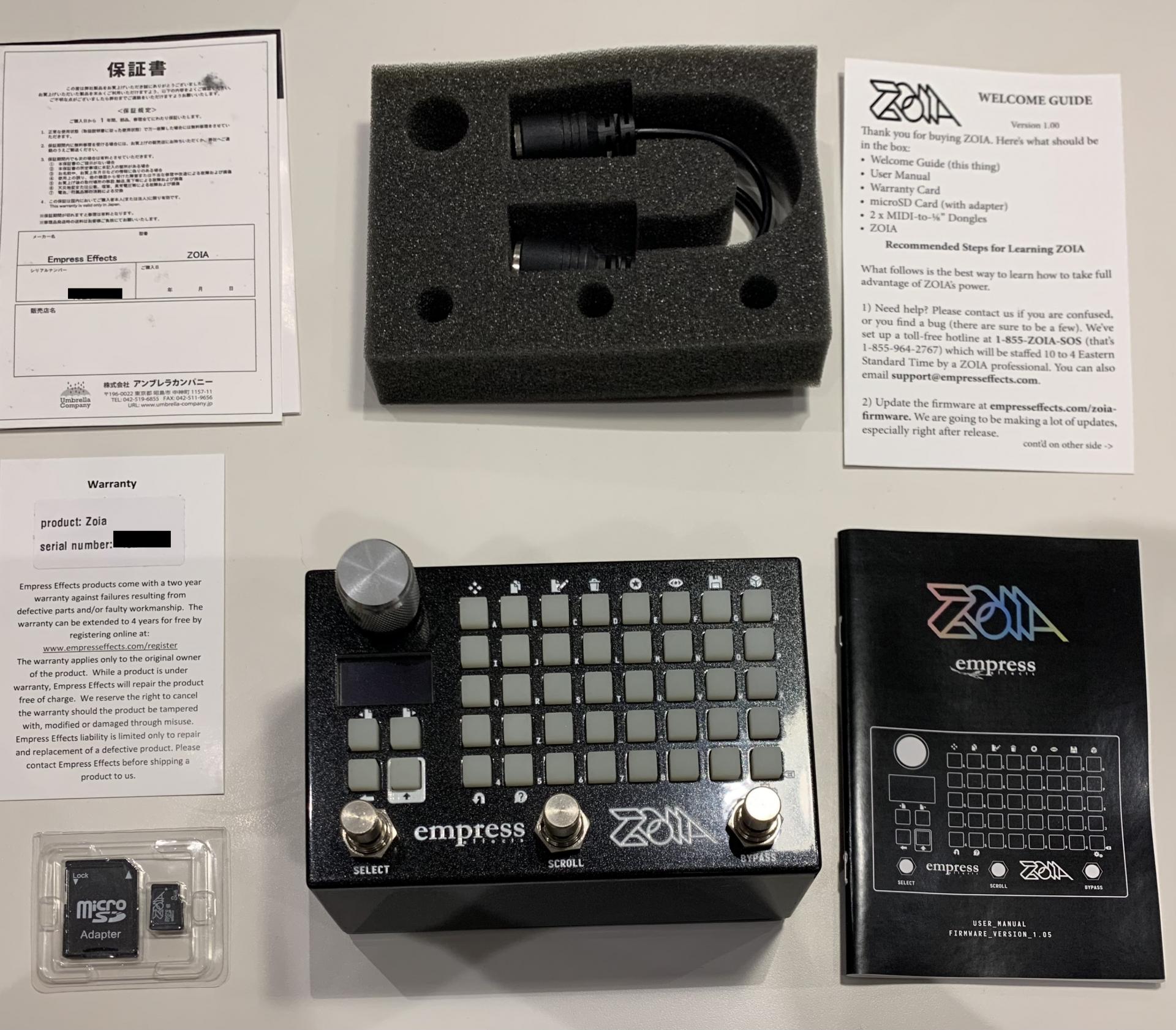 [판매] Empress Zoia Modular Effect 옥토모 OCTOMO