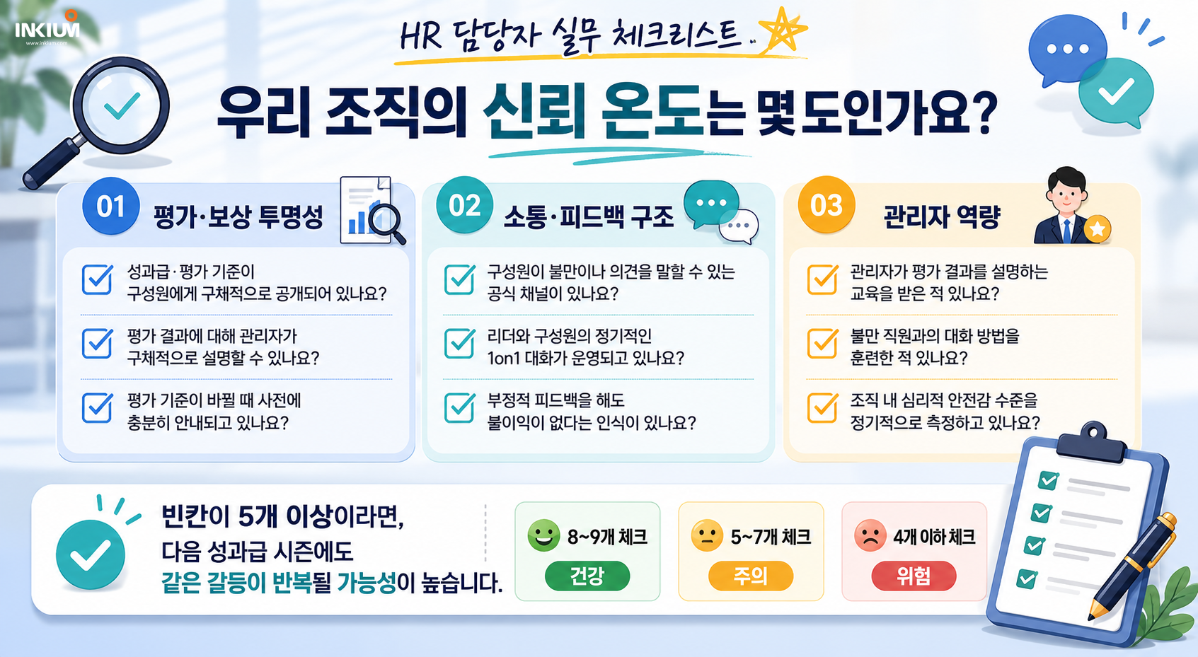 HR담당자 실무 체크리스트