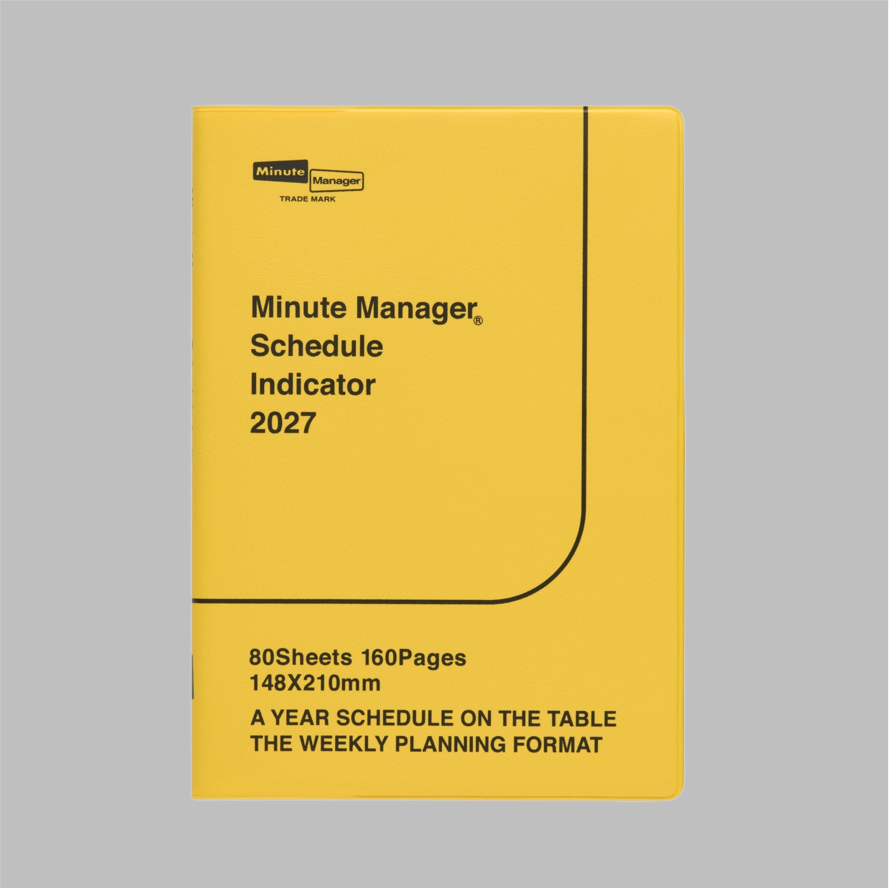 MINUTE MANAGER 2027 A5(YE)_Japan