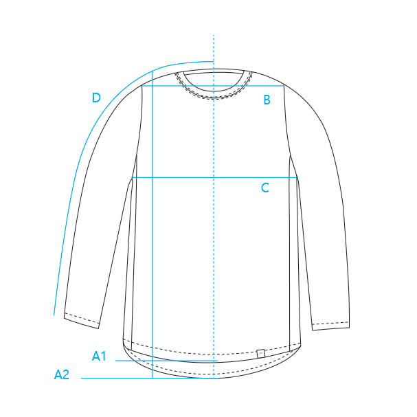 CAYL (케일) / Stripe Logo Long Sleeve / black