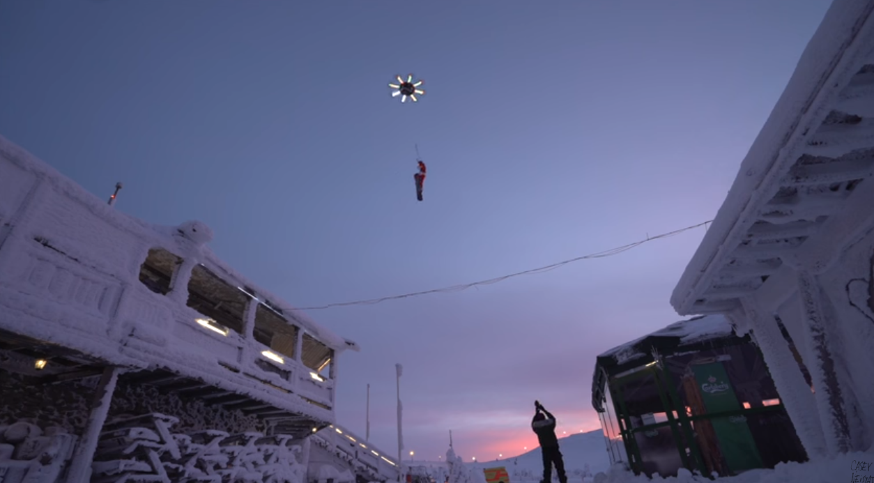 Human Flying Drone(사람을 날아오르게 하는 드론)(YouTube 동영상) : 천안드론교육원