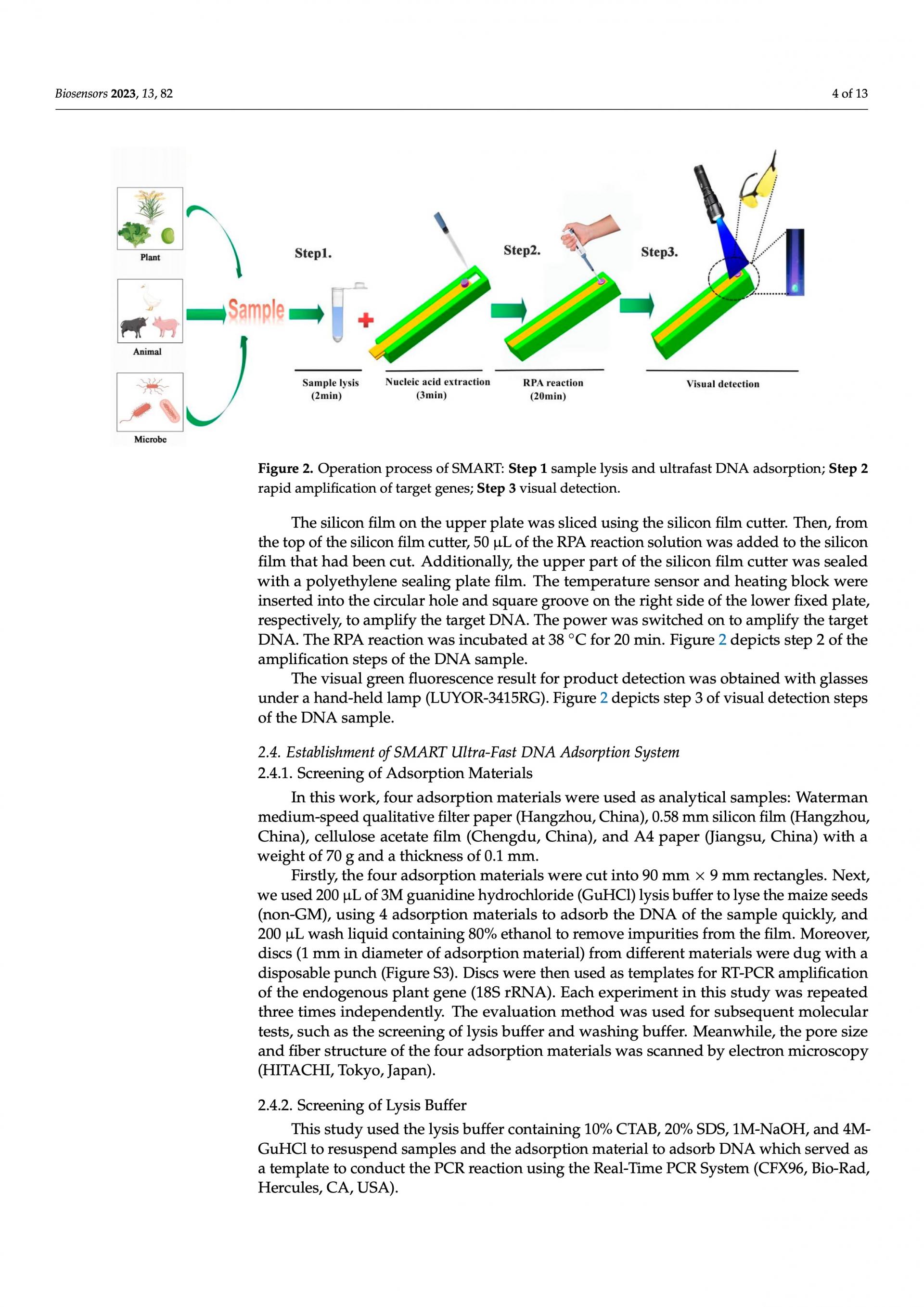SMART: On-Site Rapid Detection of Nucleic Acid from Plants, Animals ...