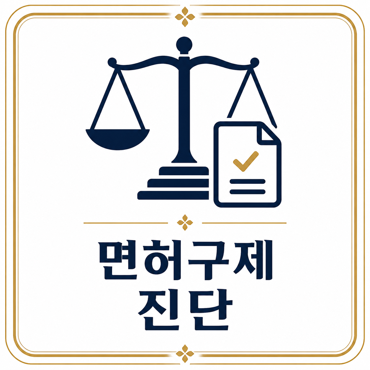 면허구제 진단