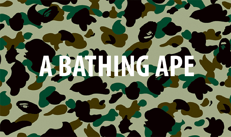 [ UNISEX ] BAPE A Bathing Ape Stripe PK Shirt ( Made in JAPAN )
