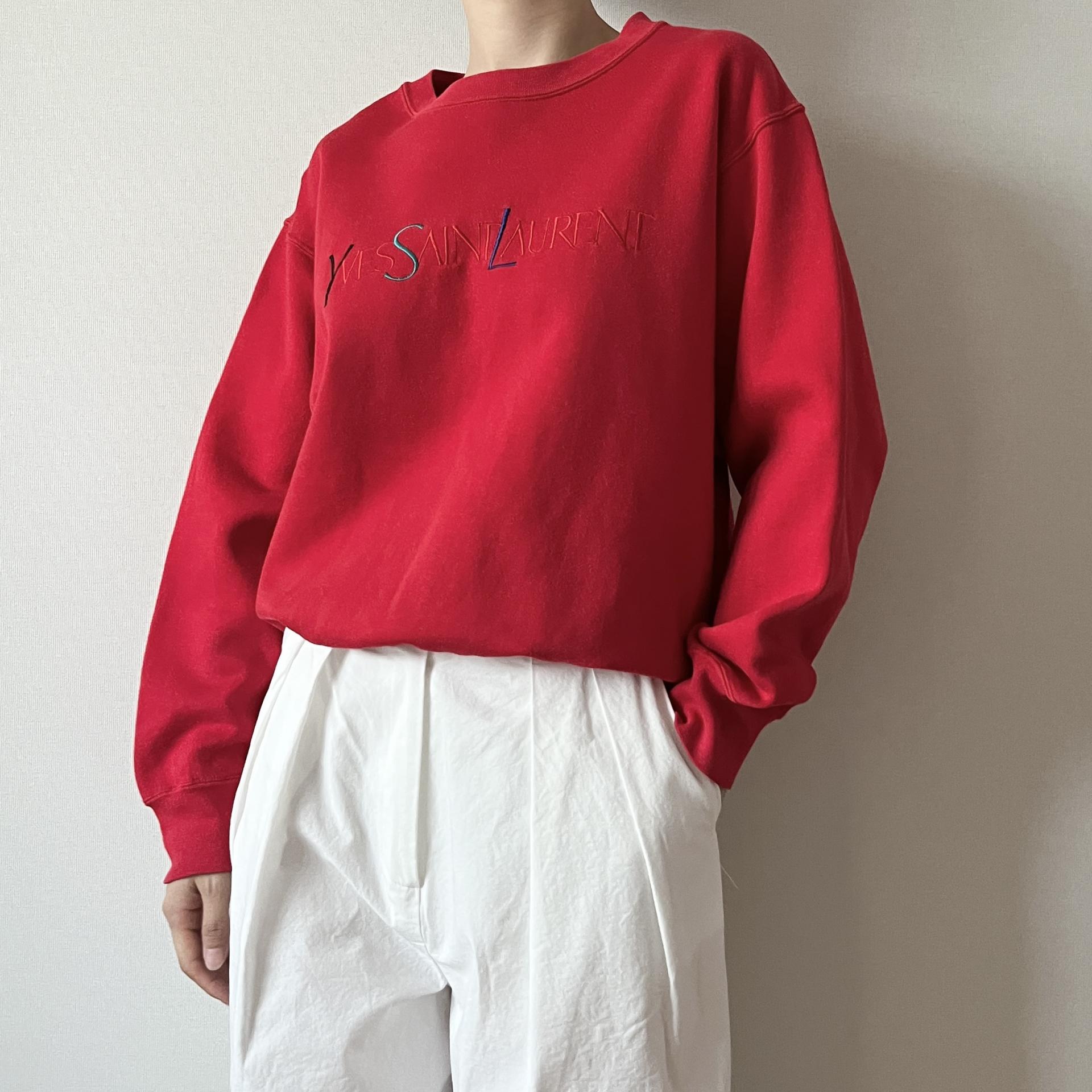 [ WOMAN ] Yves Saint Laurent 90s Old School Sweatshirt