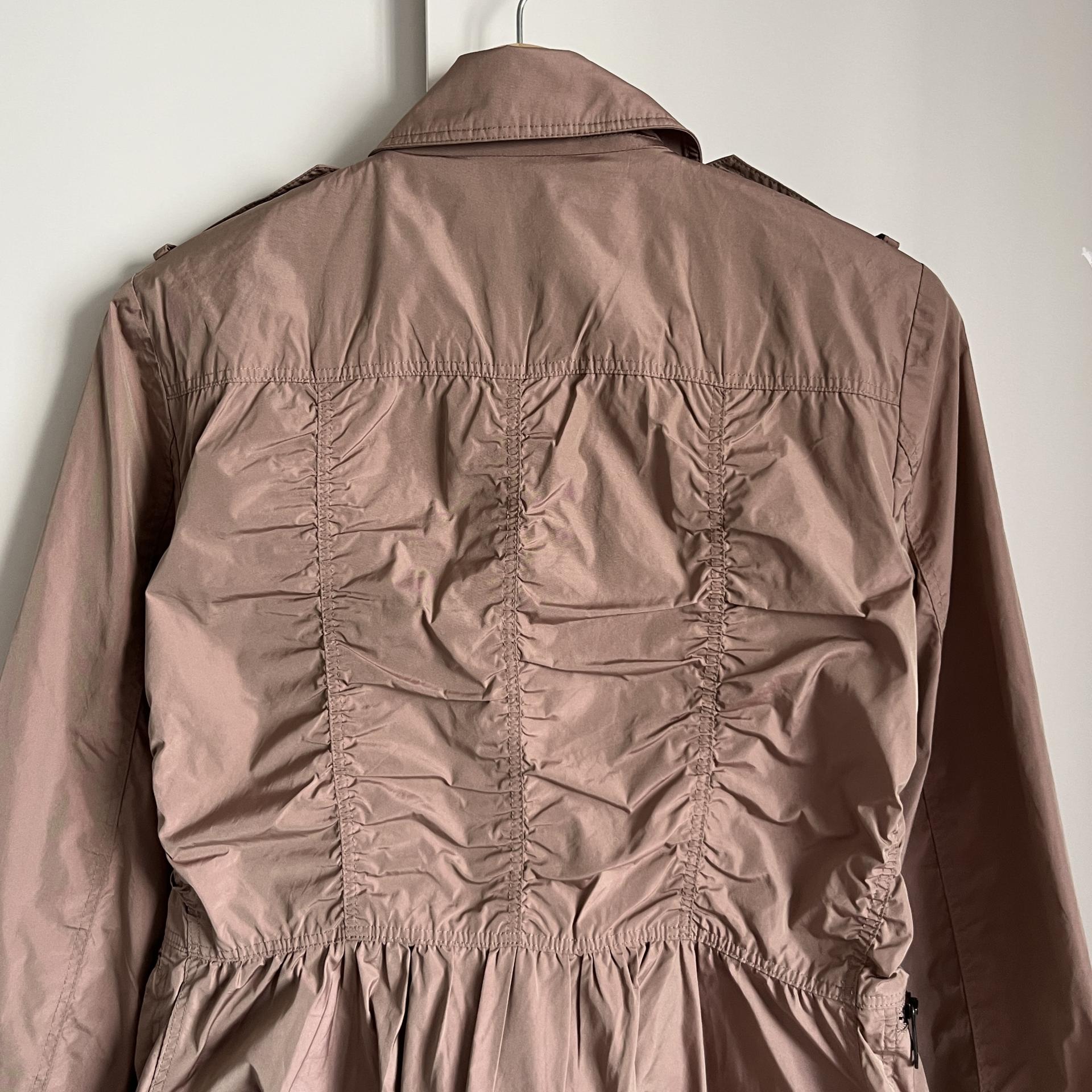 [ WOMAN ] BURBERRY London Shirred Jacket