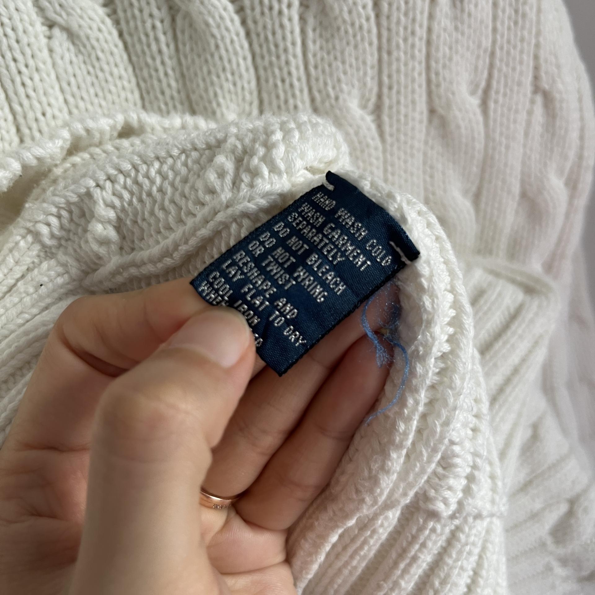 [ WOMAN ] Polo Ralph Lauren V-Neck Cable Knit