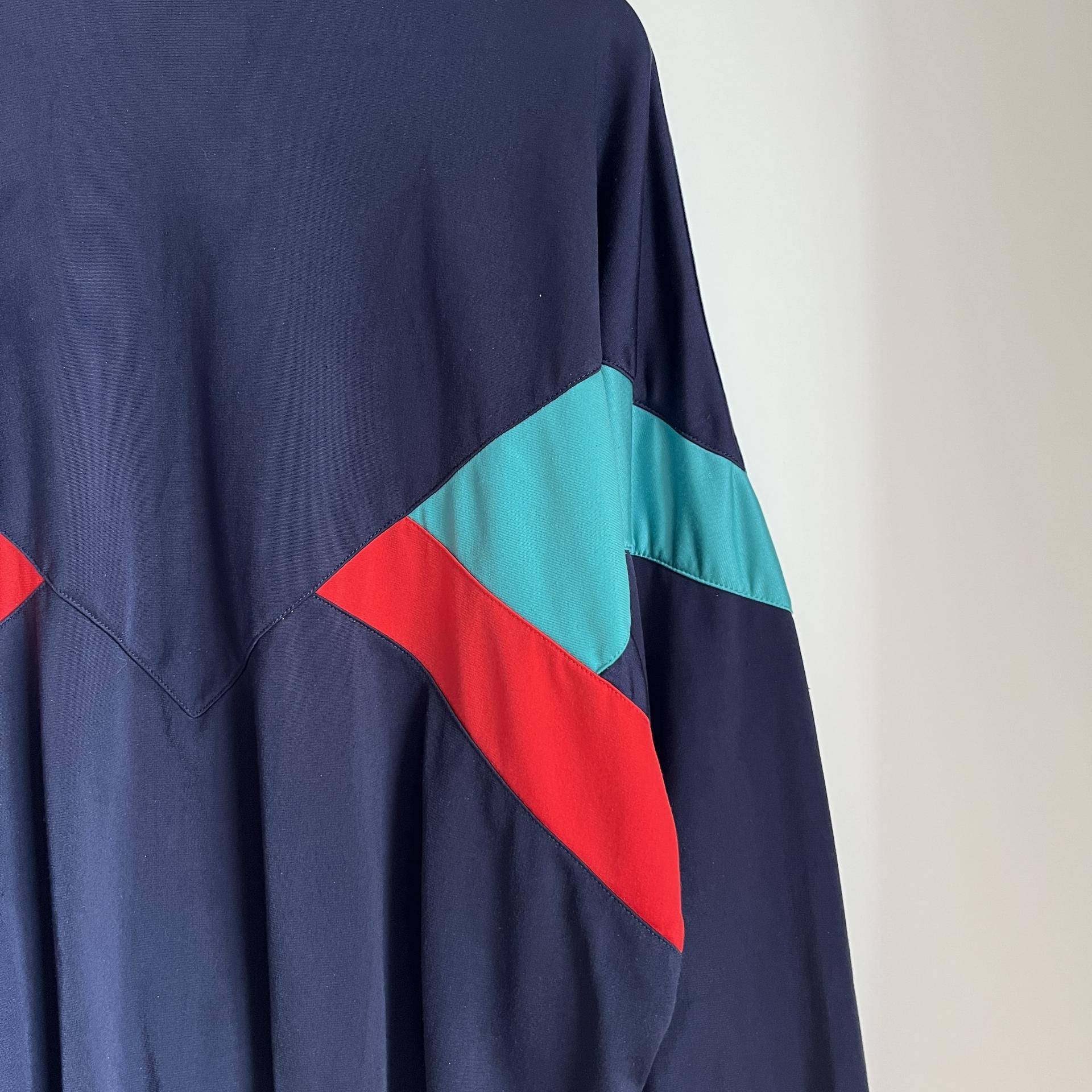 [ UNISEX ] ADIDAS Adidas 80s-90s Old School Track Jersey Jacket