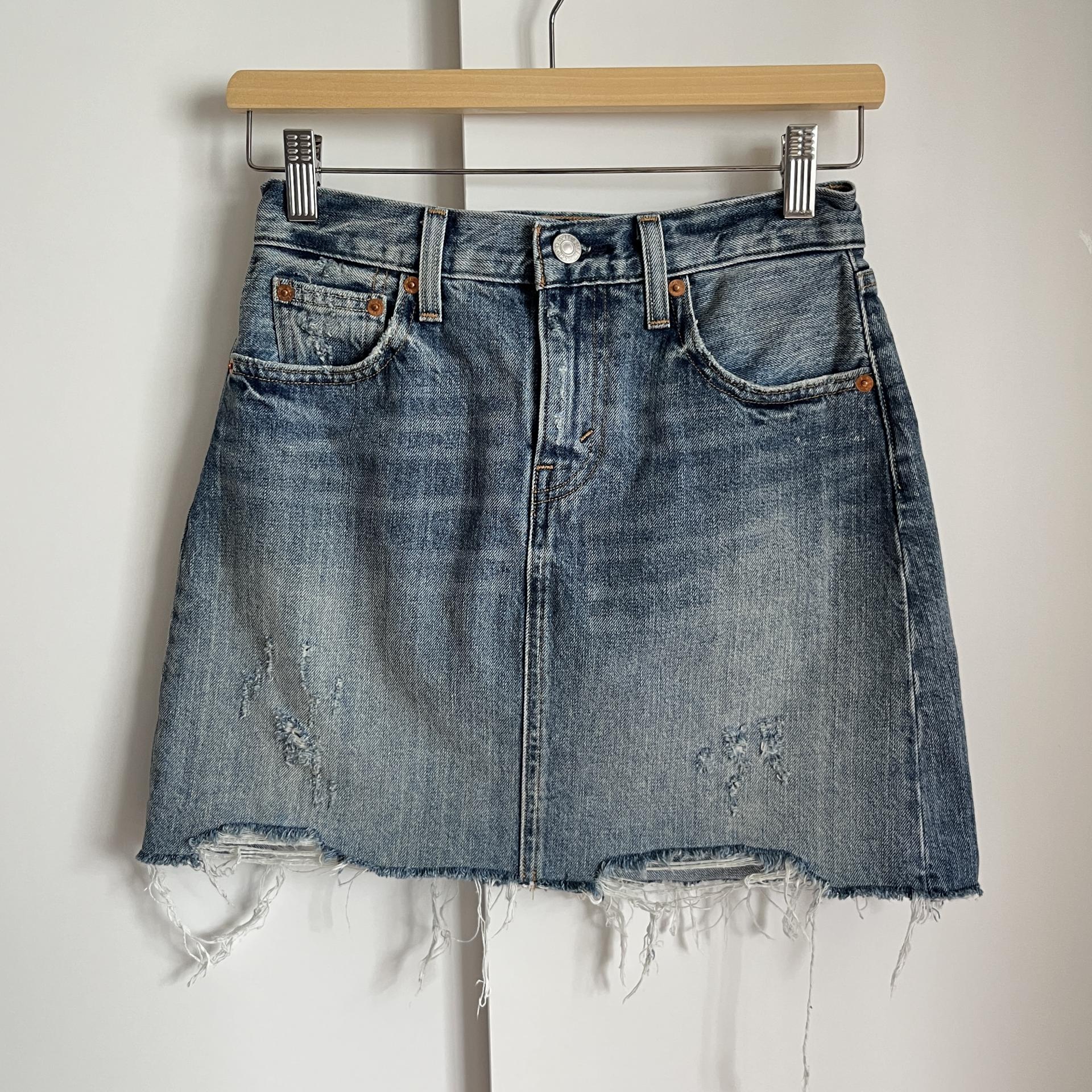 [ WOMAN ] LEVI'S Original Denim Mini Skirt