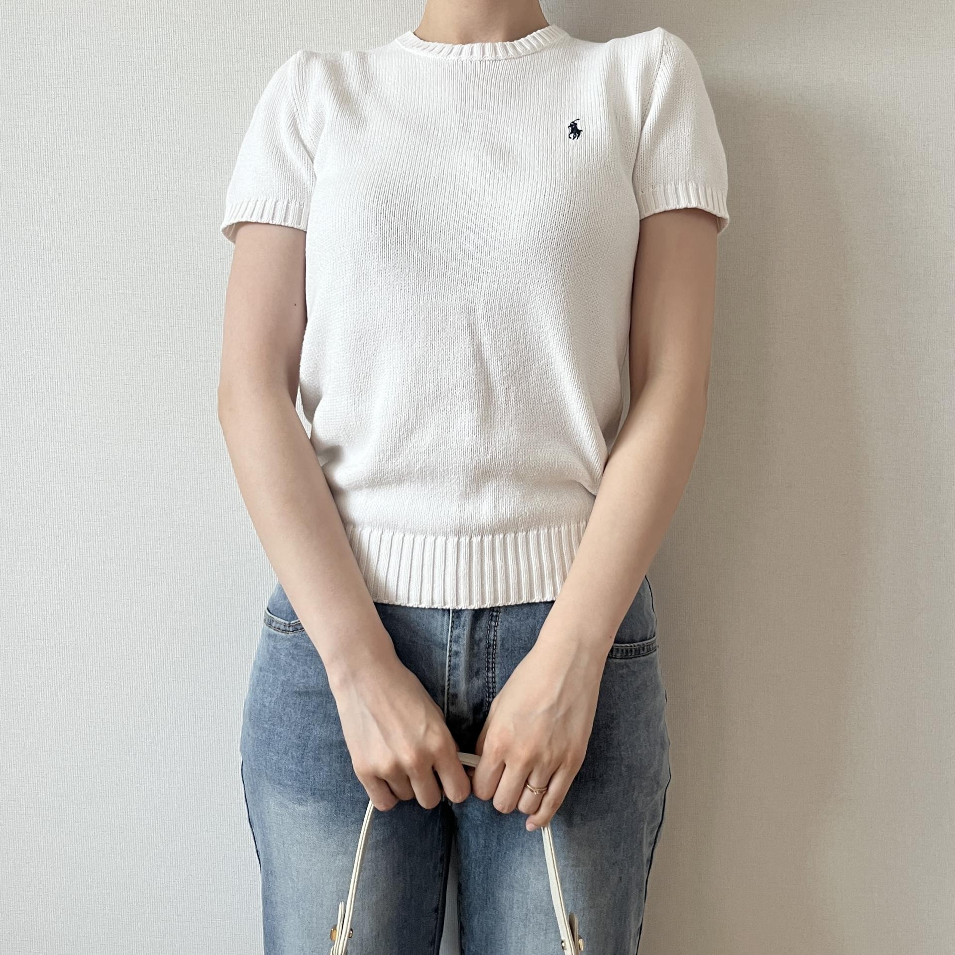 [ WOMAN ] Polo Ralph Lauren 1/2 Knit