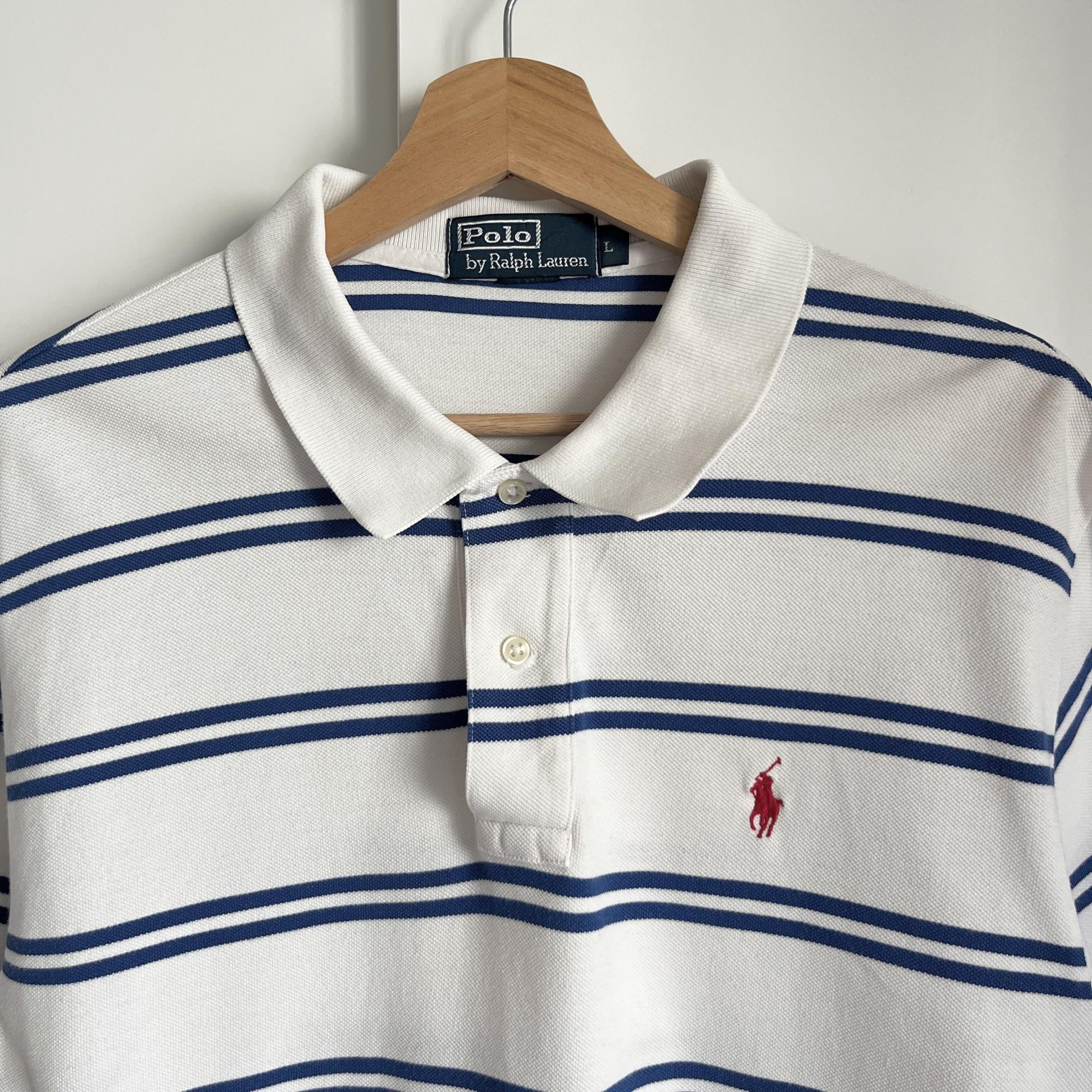 [ WOMAN ] Polo Ralph Lauren Stripe PK Shirt