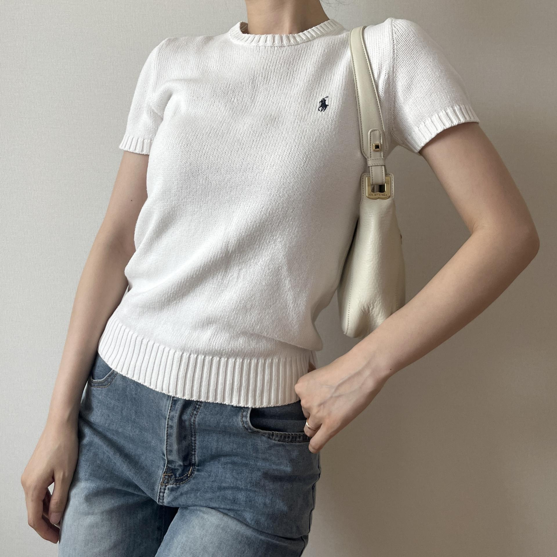 [ WOMAN ] Polo Ralph Lauren 1/2 Knit