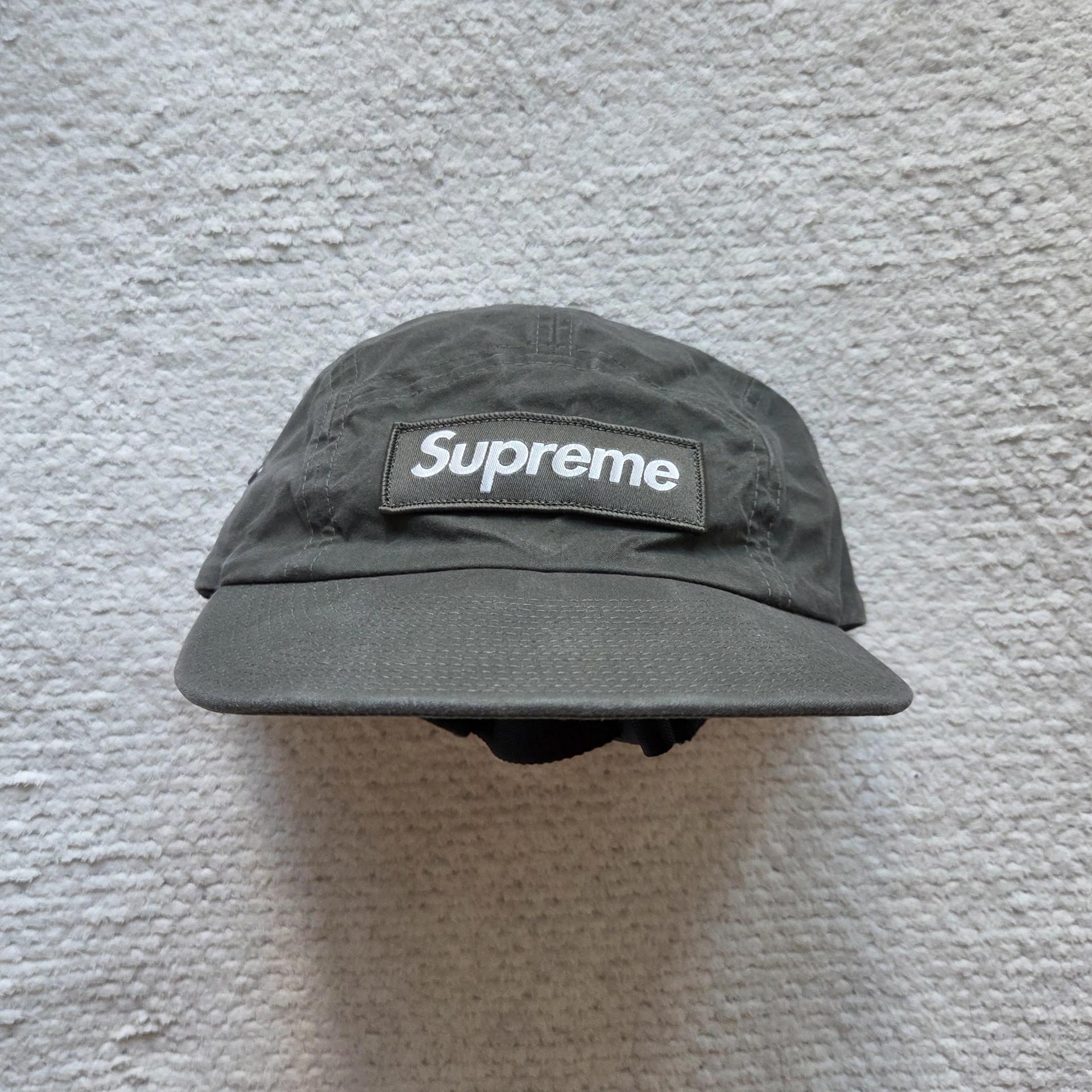 [ ACC ] Supreme 23FW Waxed Cotton Camp Cap ( 2023年 )