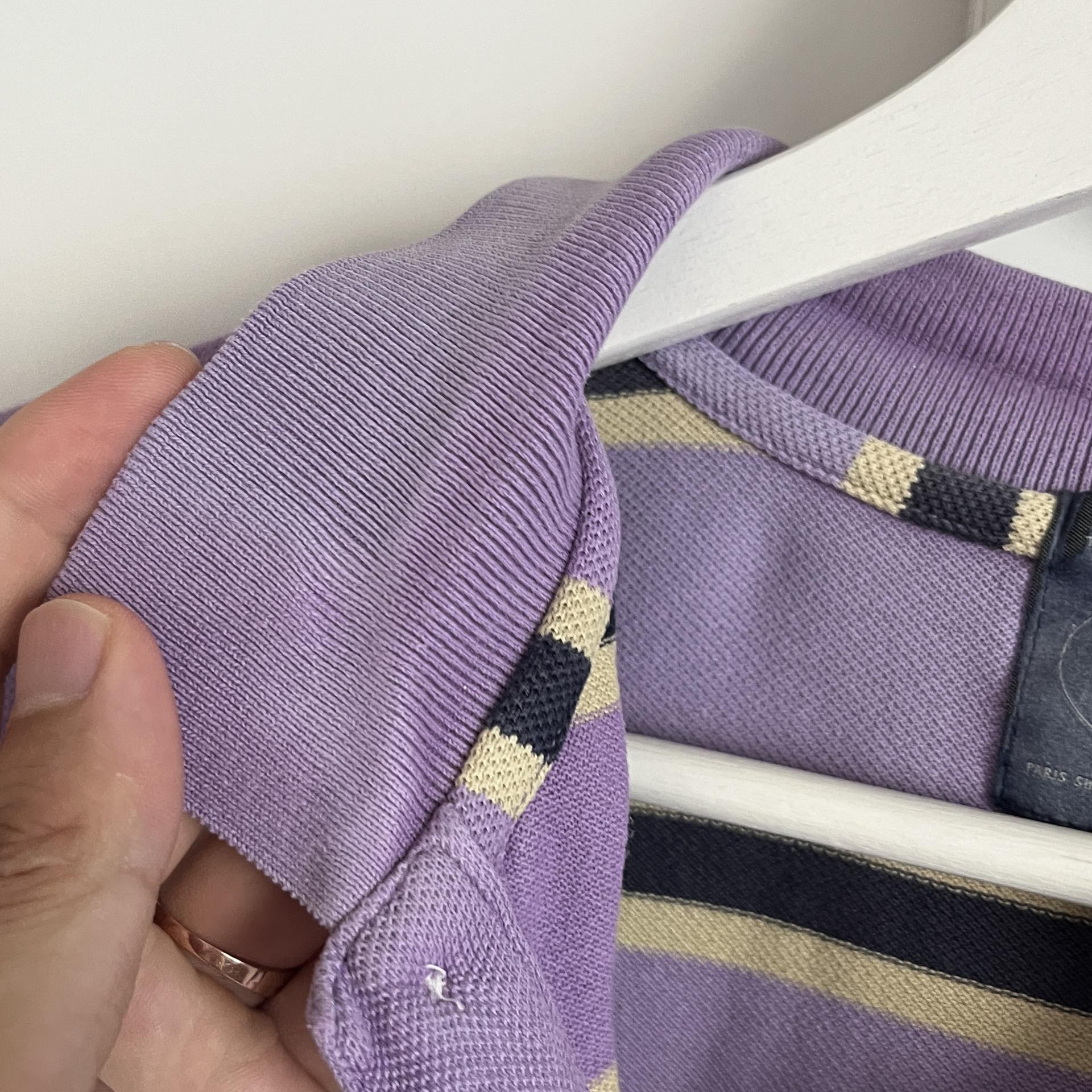 [ UNISEX ] BAPE A Bathing Ape Stripe PK Shirt ( Made in JAPAN )