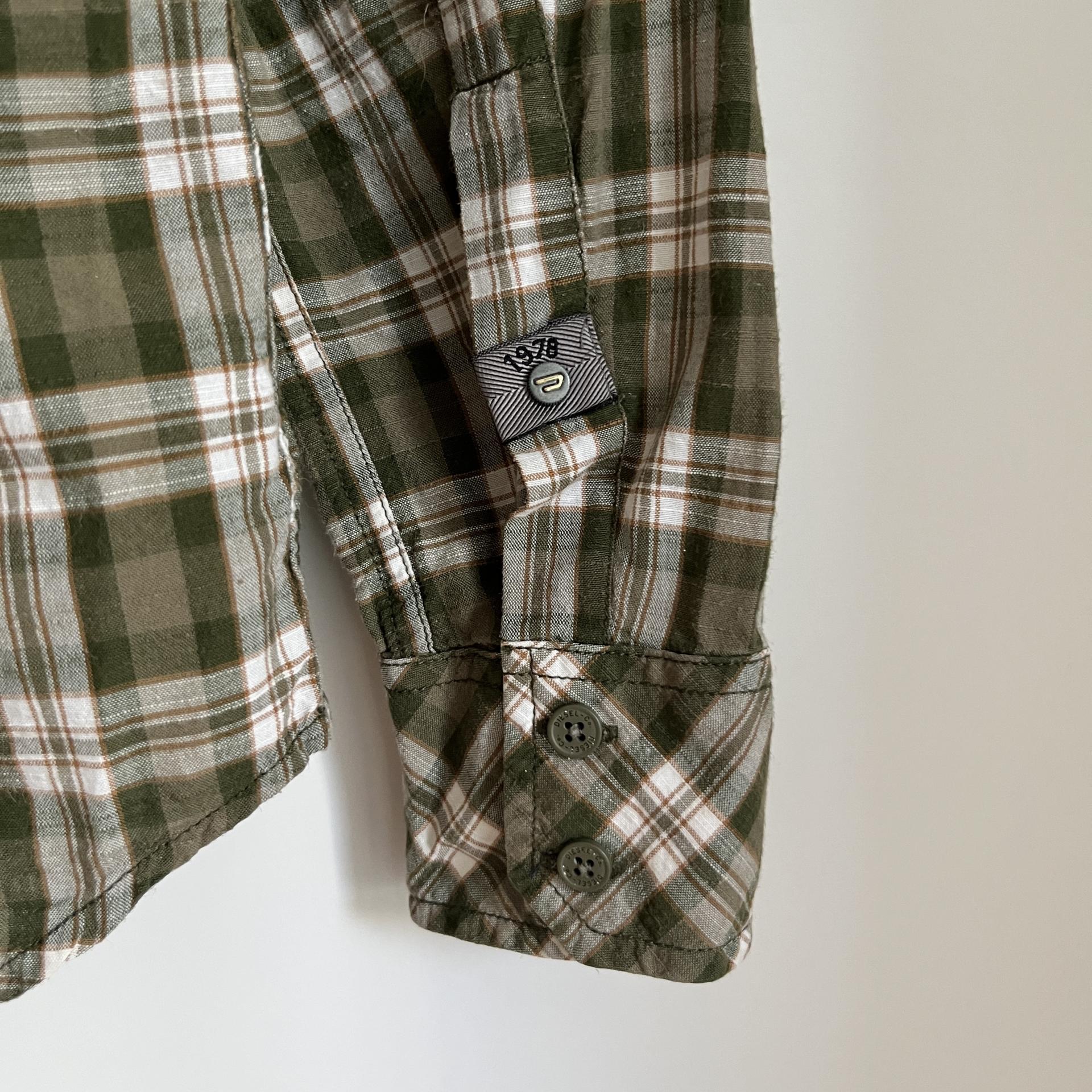 [ WOMAN ] Diesel Western Check Shirt