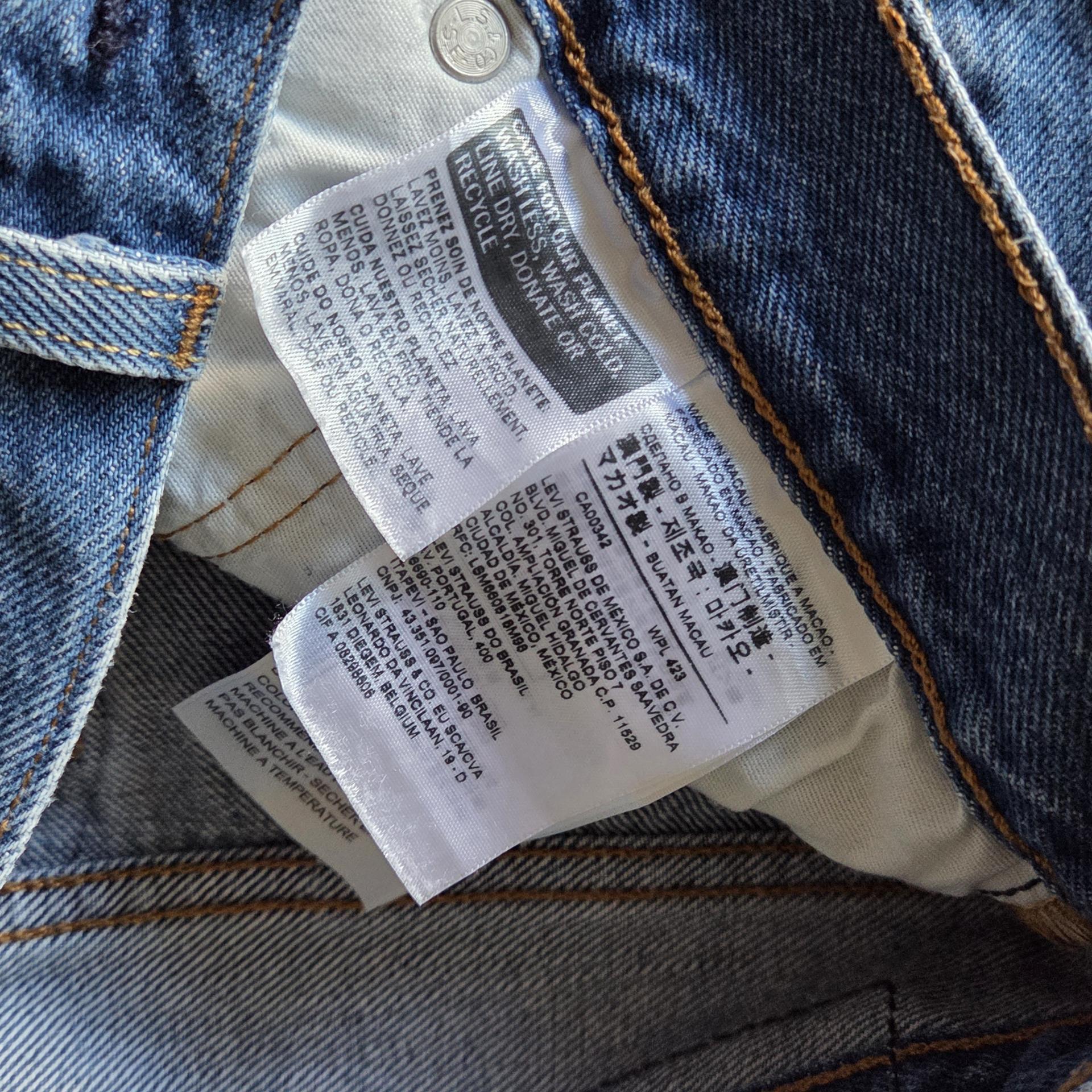 [ WOMAN ] LEVI'S 501 " BIG E " Denim shorts