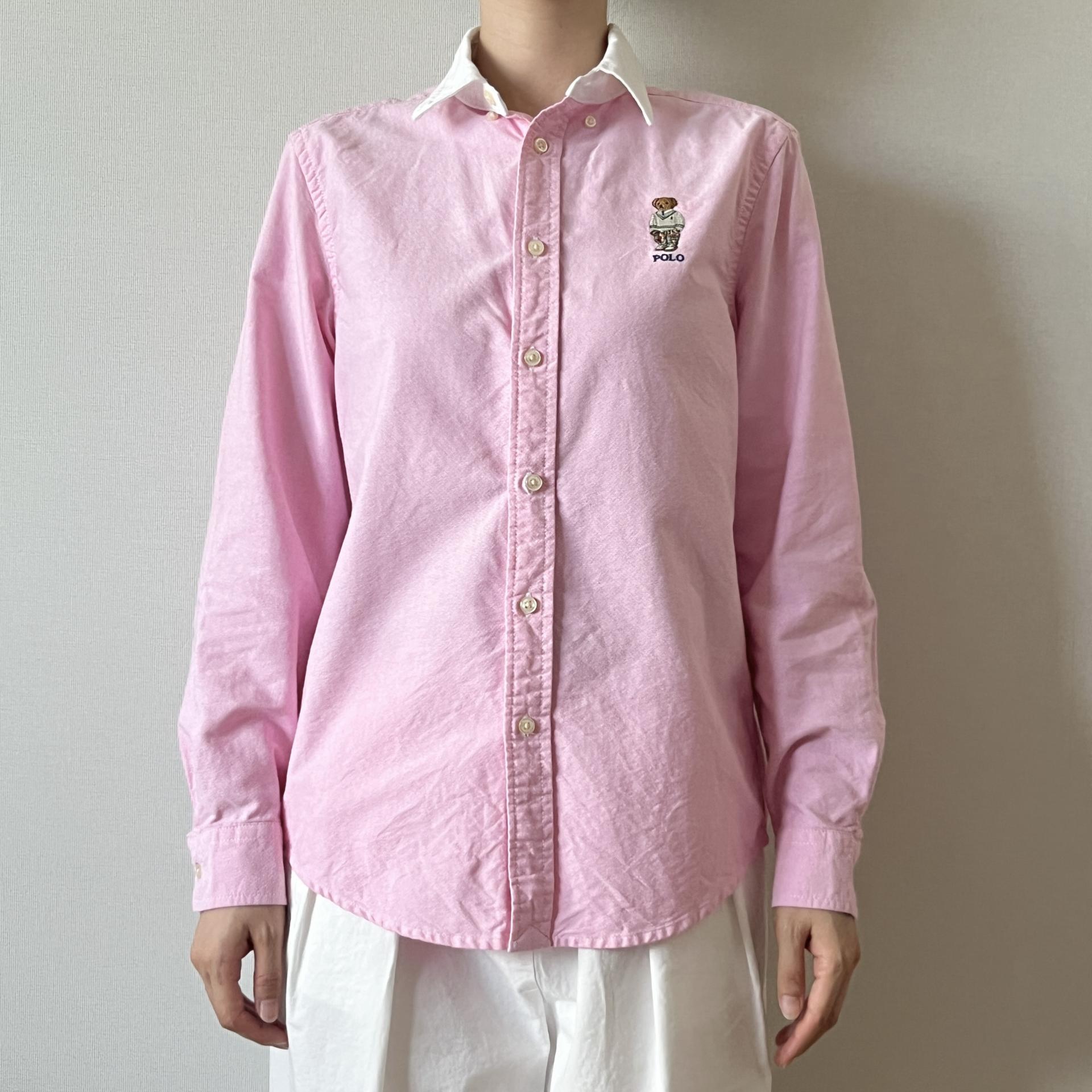 [ WOMAN ] Polo Ralph Lauren Bear cotton 100% Shirt