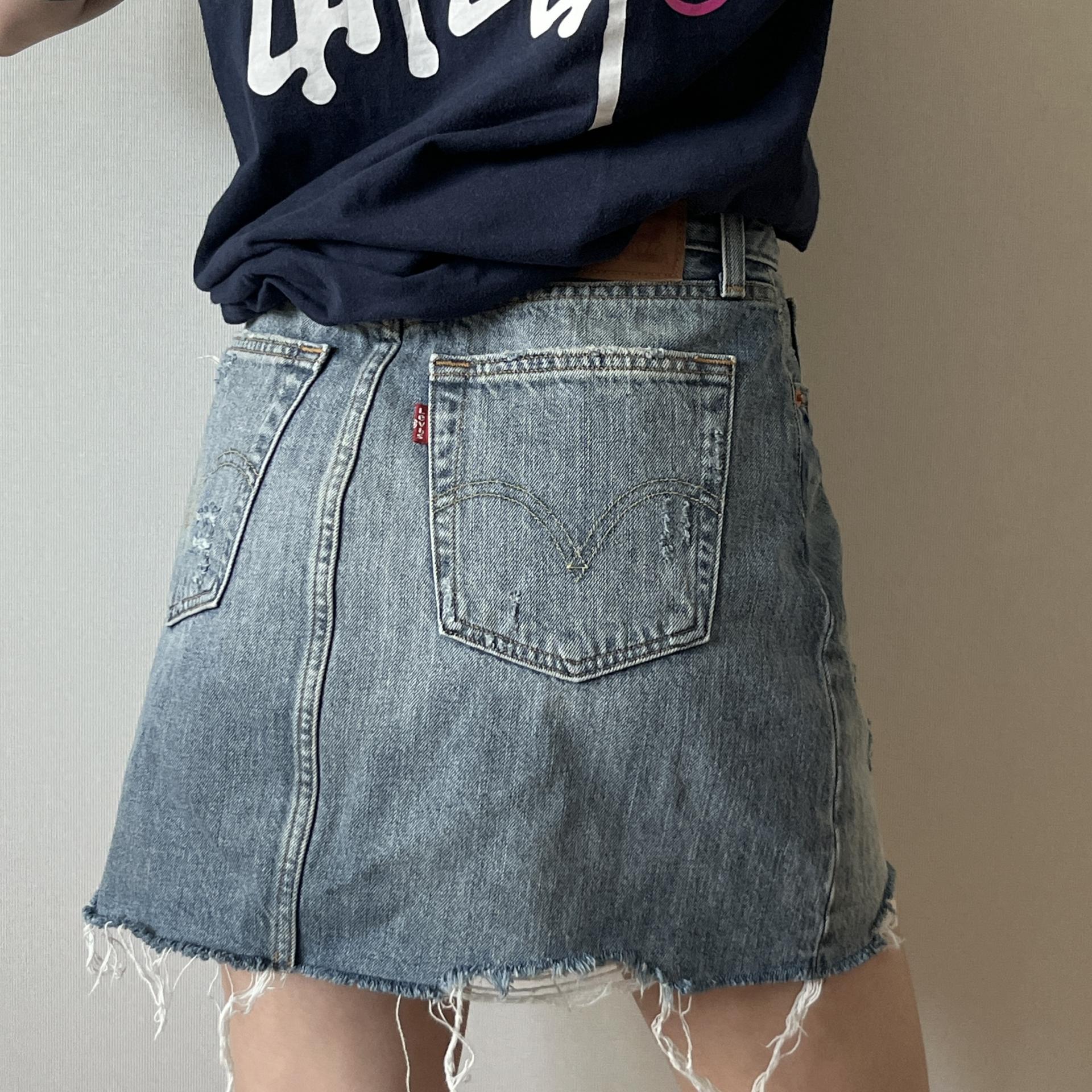 [ WOMAN ] LEVI'S Original Denim Mini Skirt