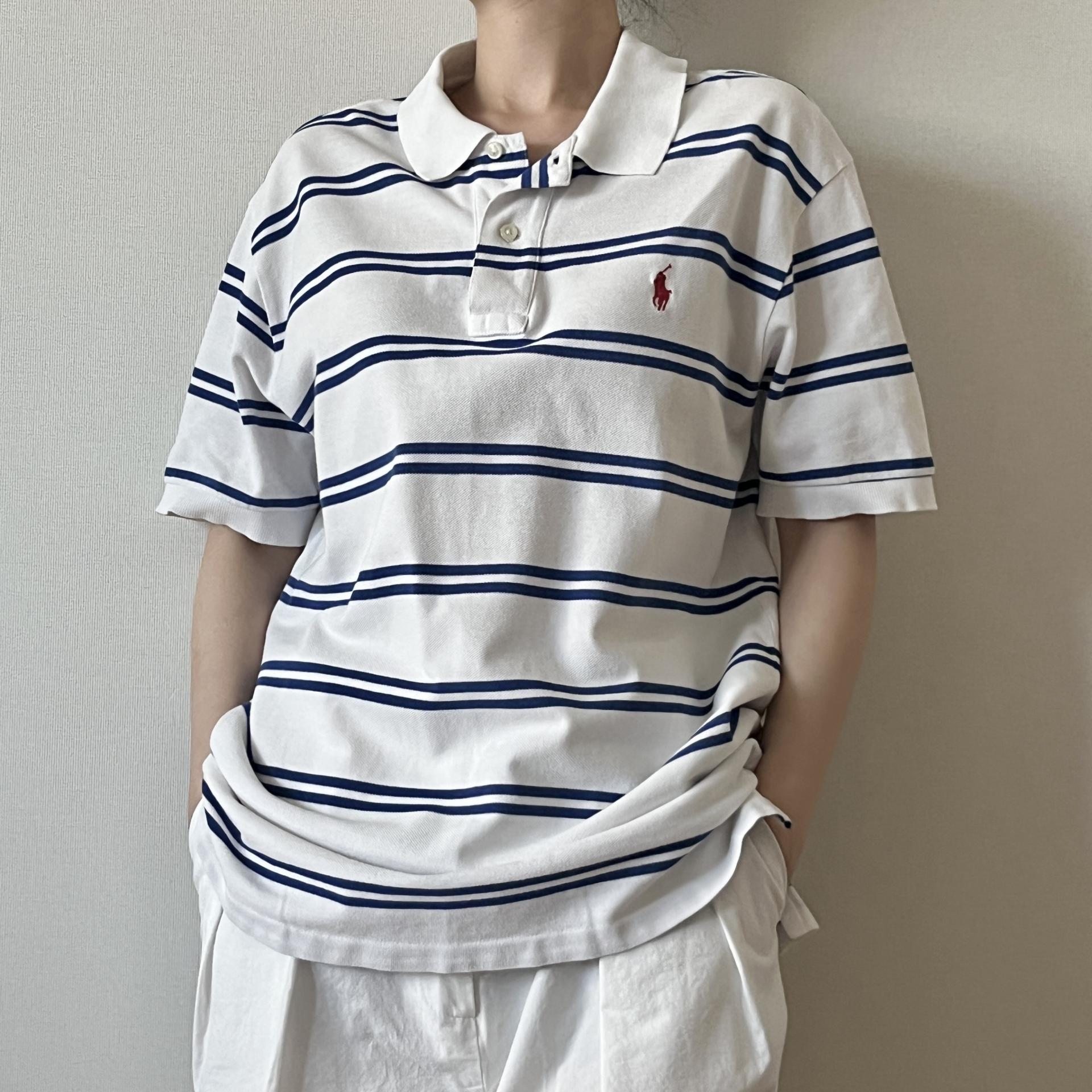 [ WOMAN ] Polo Ralph Lauren Stripe PK Shirt