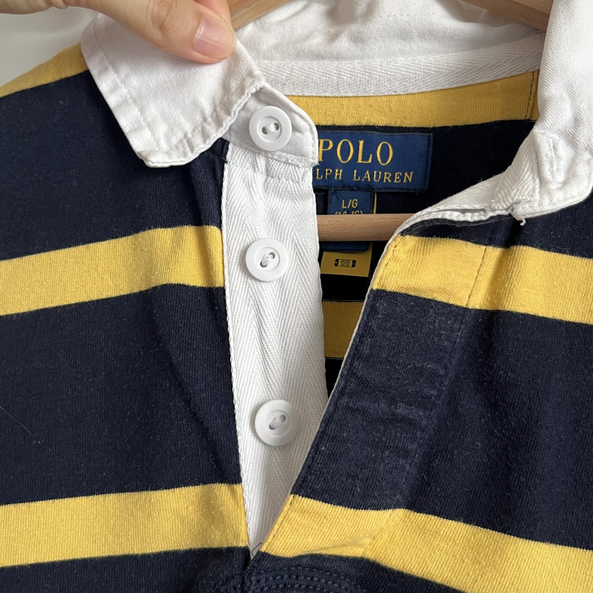 [ WOMAN ] Polo Ralph Lauren Stripe Rugby PK Shirt
