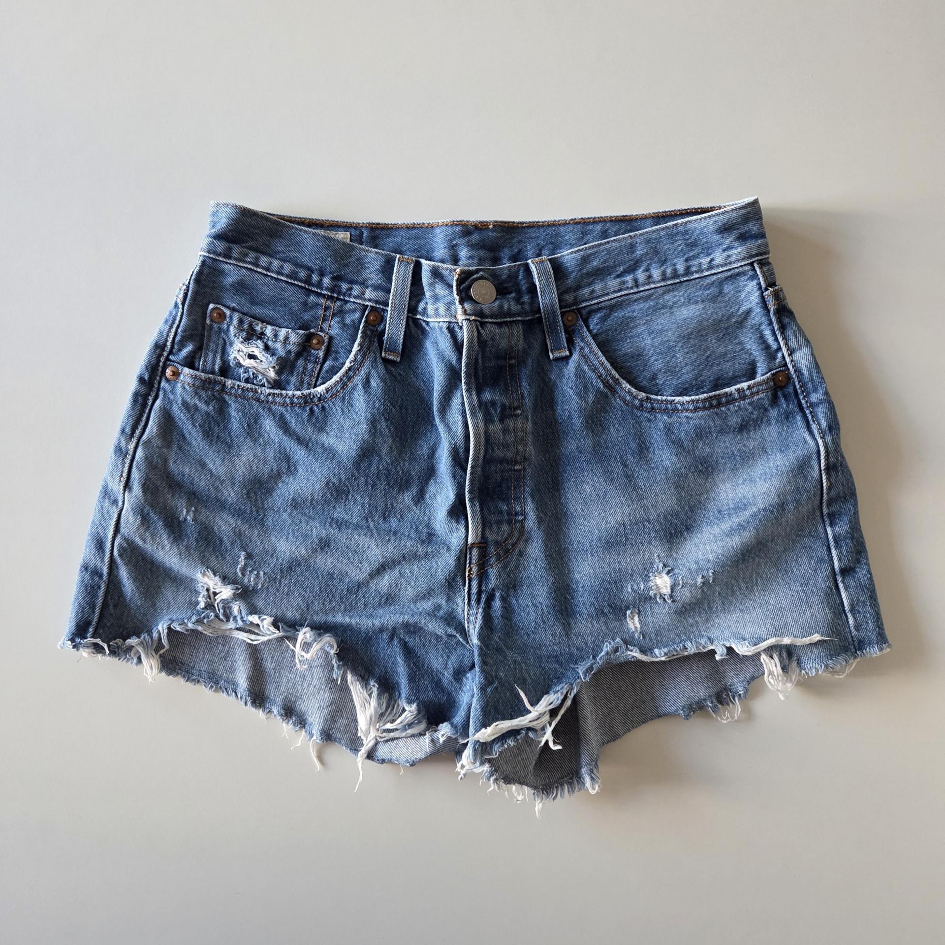 [ WOMAN ] LEVI'S 501 " BIG E " Denim shorts