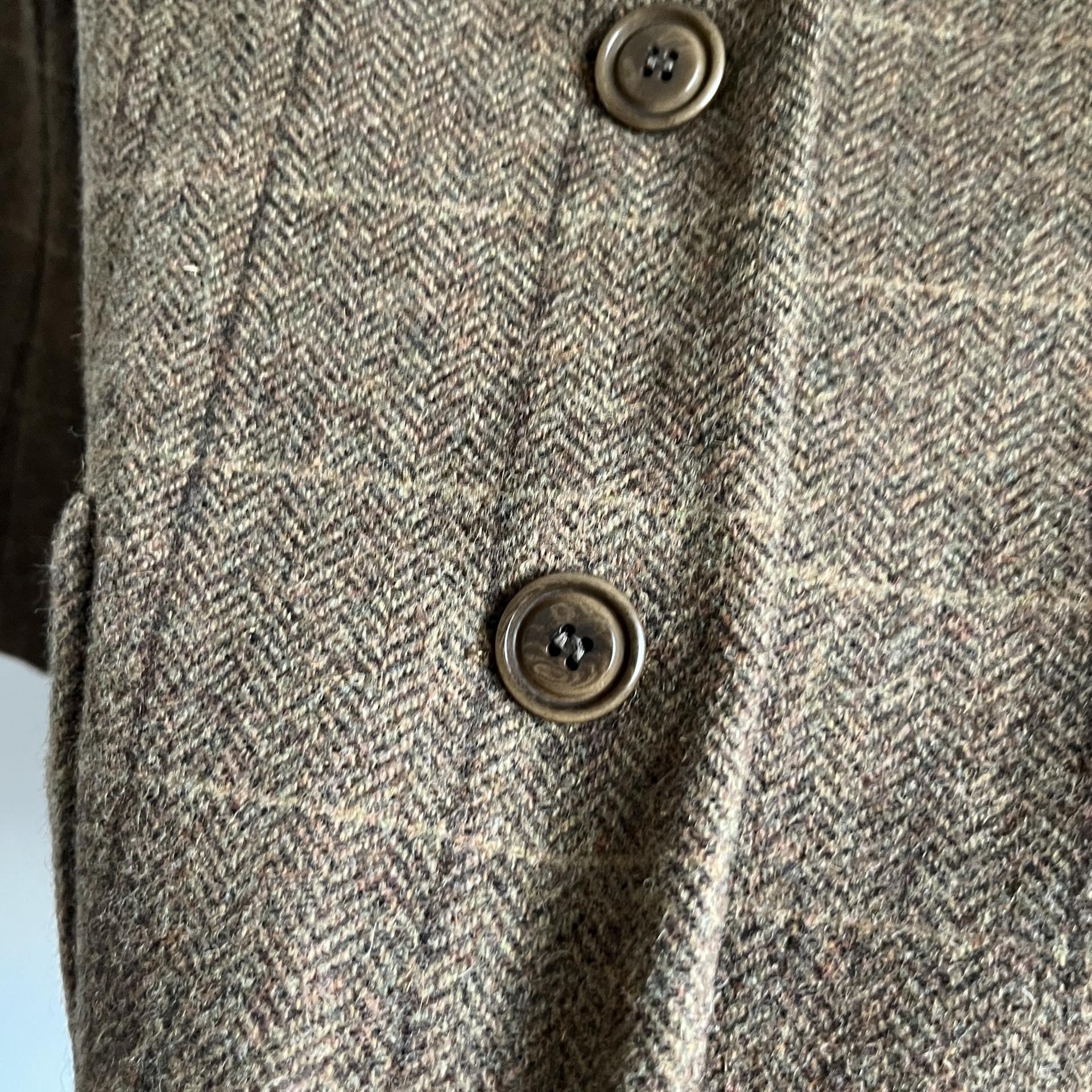 [ WOMAN ] DKNY Classic Check Wool 9부 Jacket