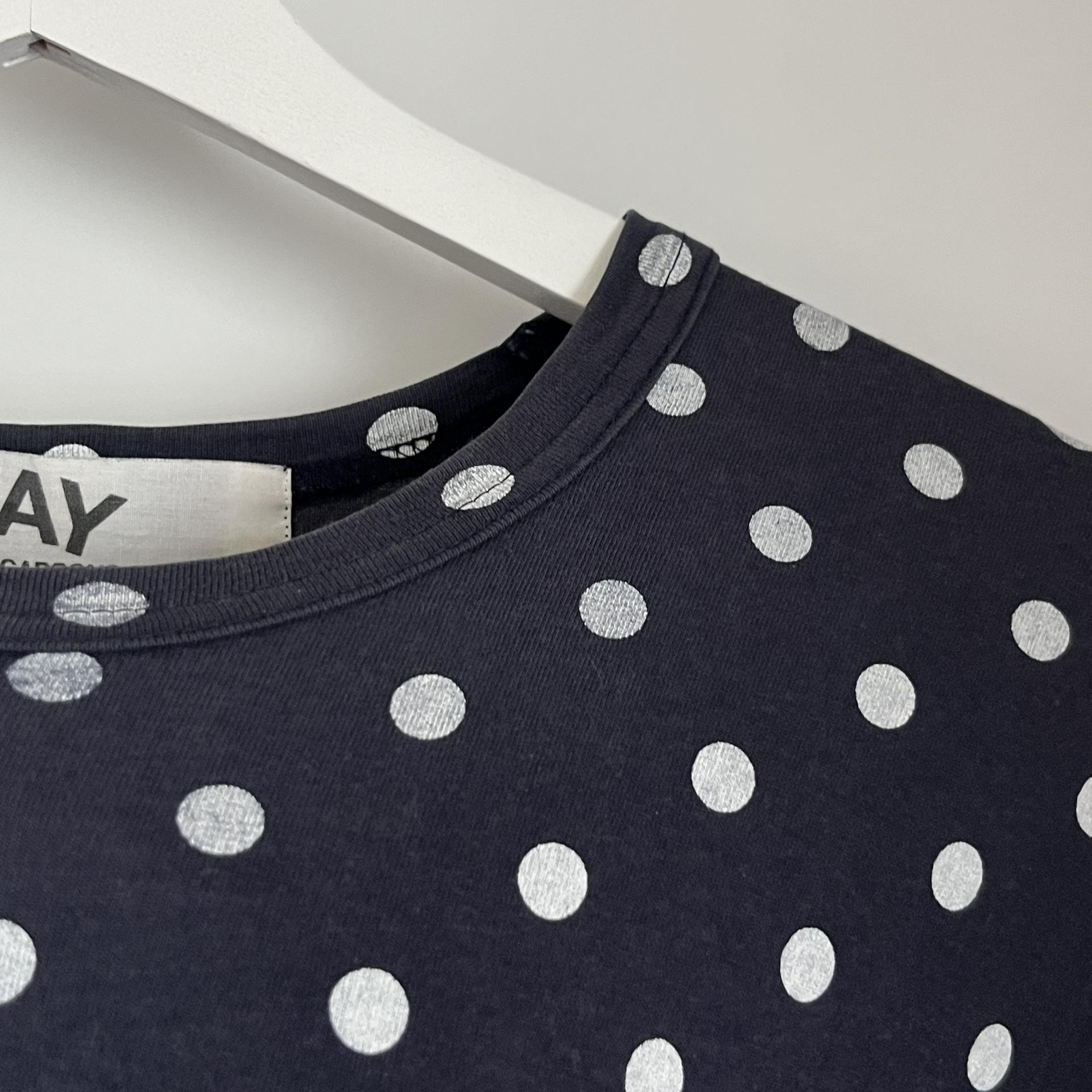 [ WOMAN ] COMME DES GARCONS PLAY Dot Long Sleeve ( Made in JAPAN)