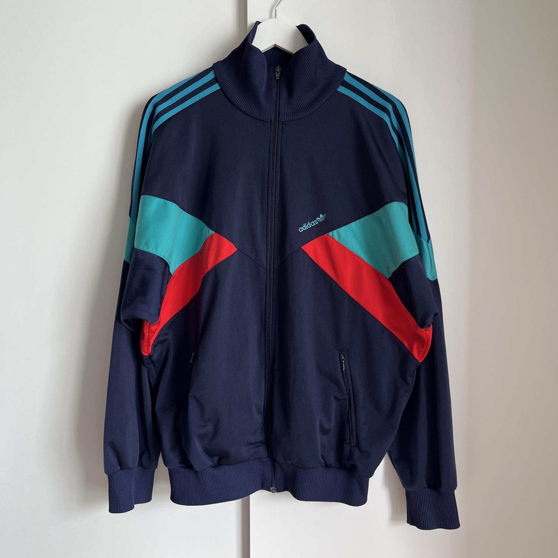 [ UNISEX ] ADIDAS Adidas 80s-90s Old School Track Jersey Jacket