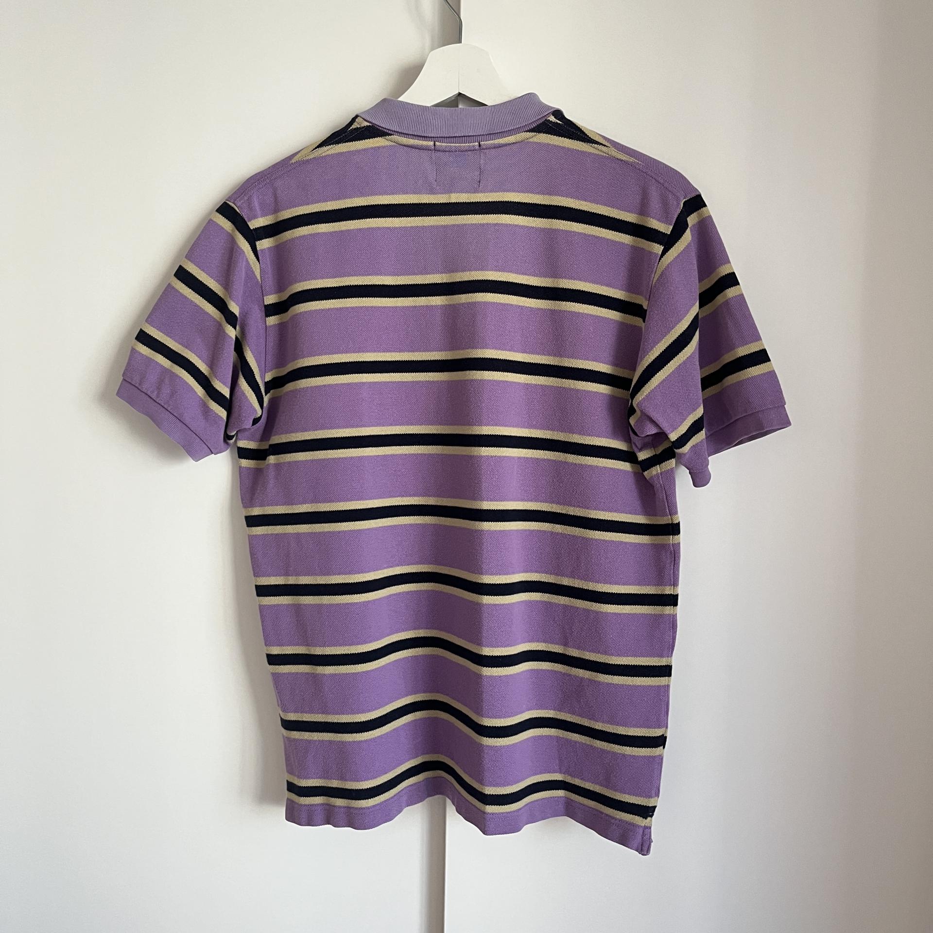[ UNISEX ] BAPE A Bathing Ape Stripe PK Shirt ( Made in JAPAN )