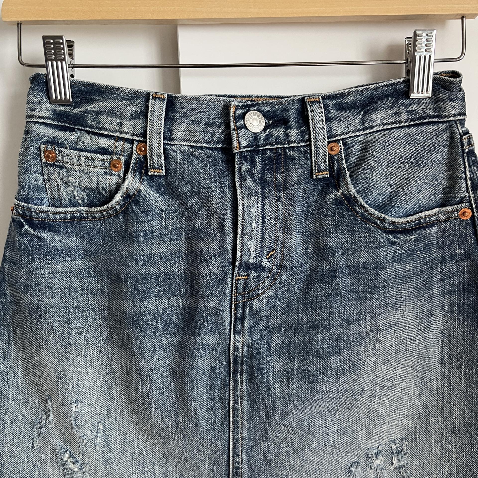 [ WOMAN ] LEVI'S Original Denim Mini Skirt
