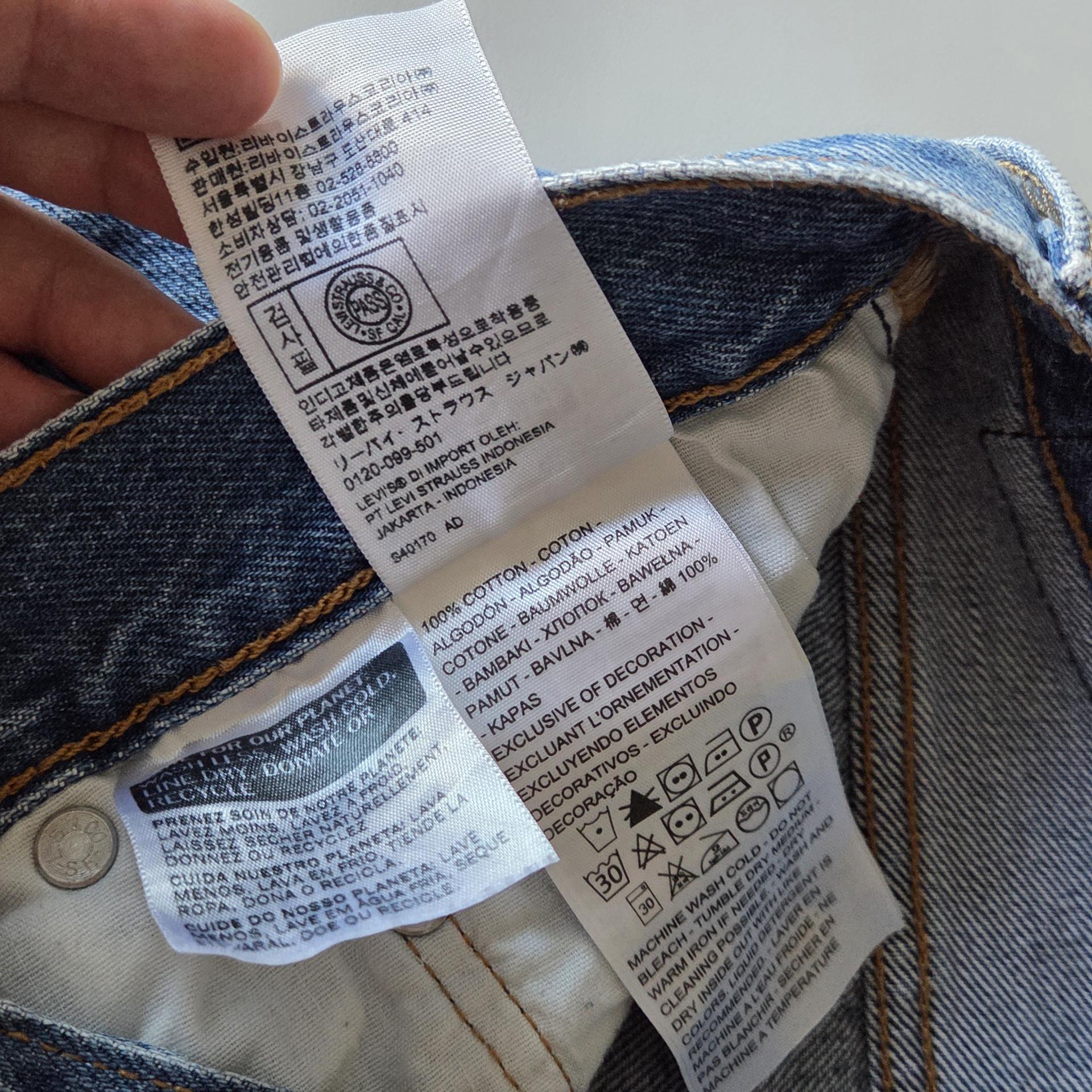[ WOMAN ] LEVI'S 501 " BIG E " Denim shorts