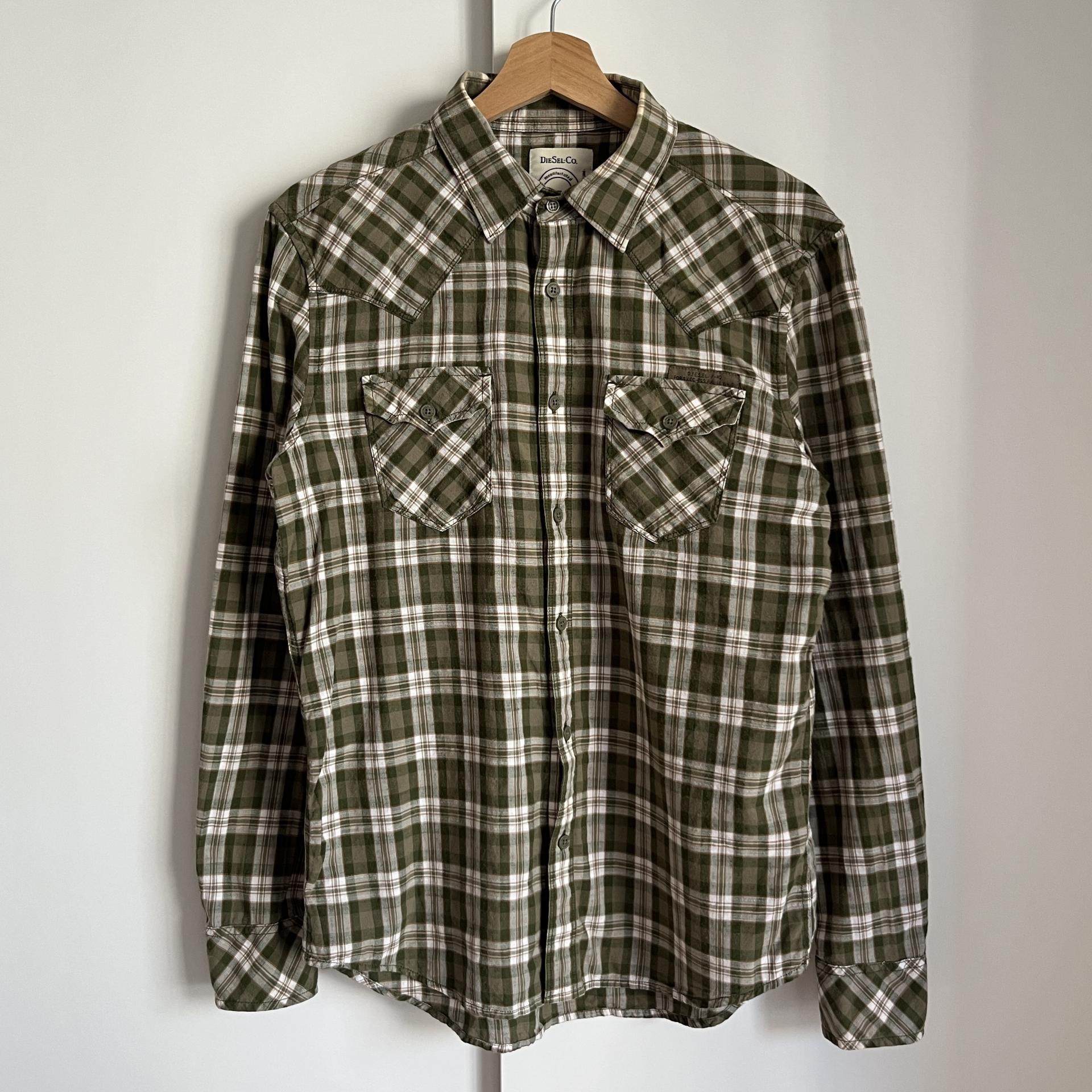 [ WOMAN ] Diesel Western Check Shirt