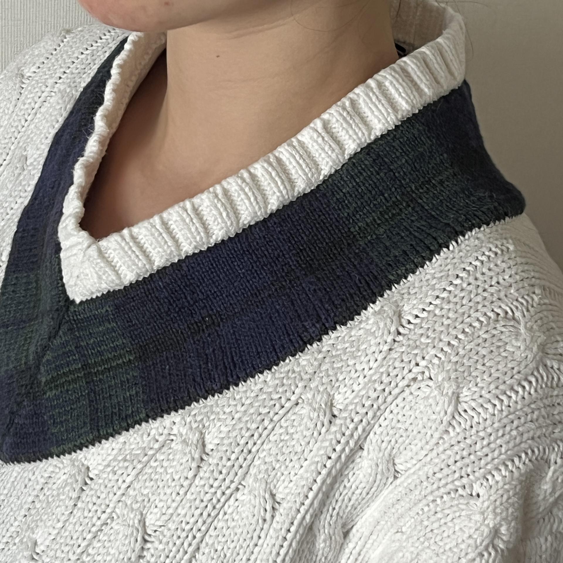 [ WOMAN ] Polo Ralph Lauren V-Neck Cable Knit