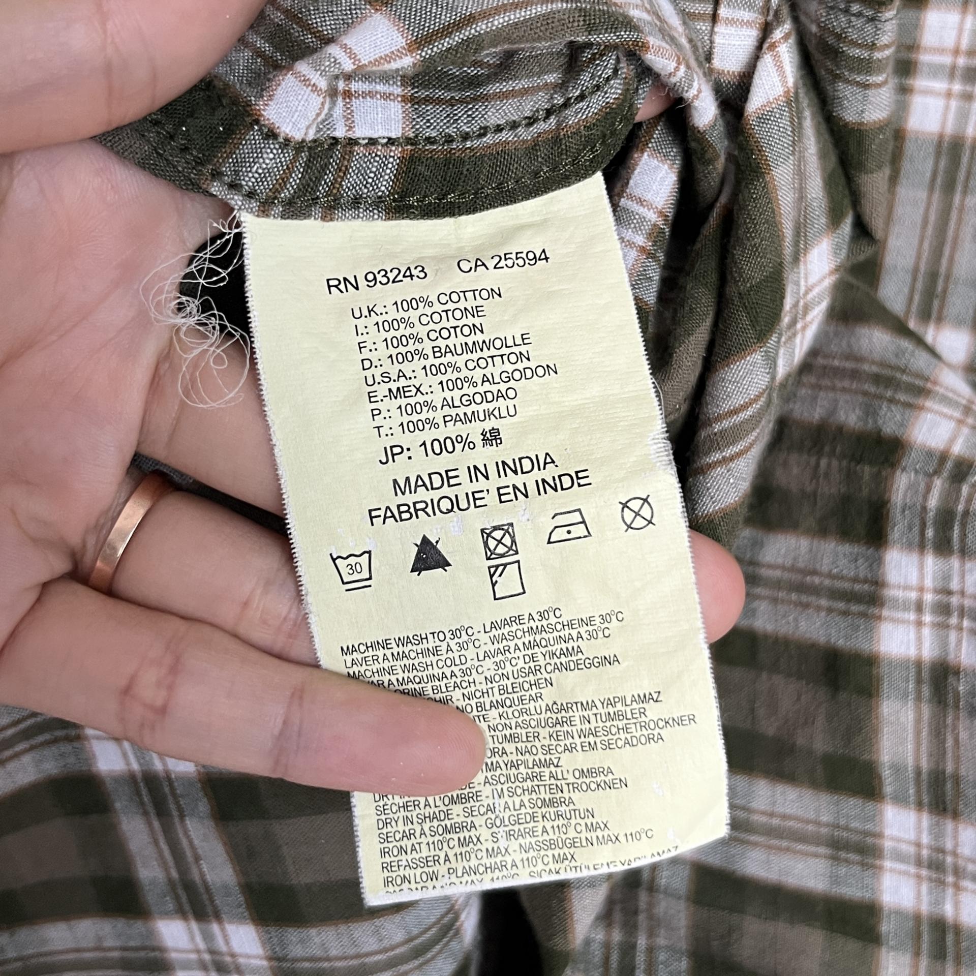 [ WOMAN ] Diesel Western Check Shirt