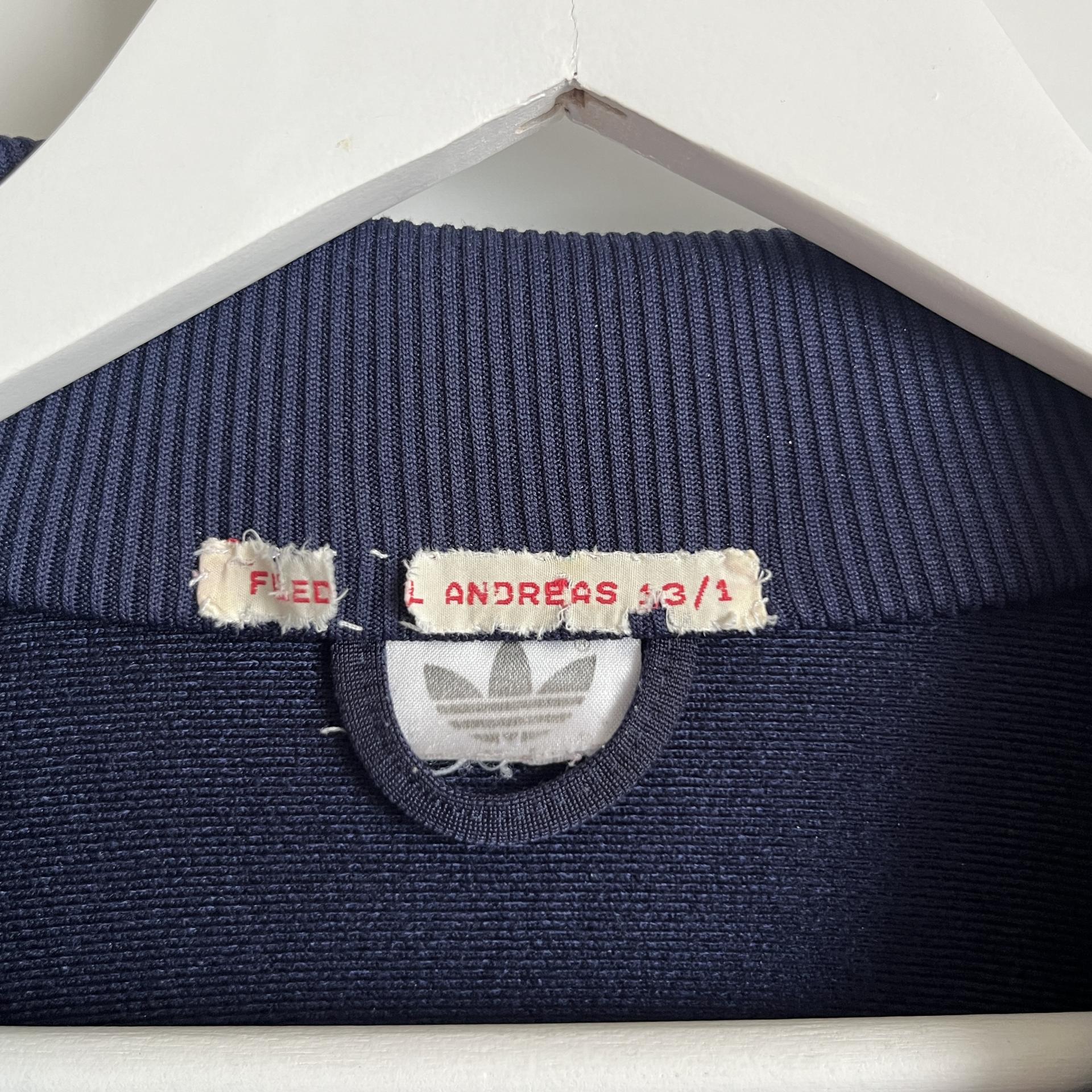 [ UNISEX ] ADIDAS Adidas 80s-90s Old School Track Jersey Jacket