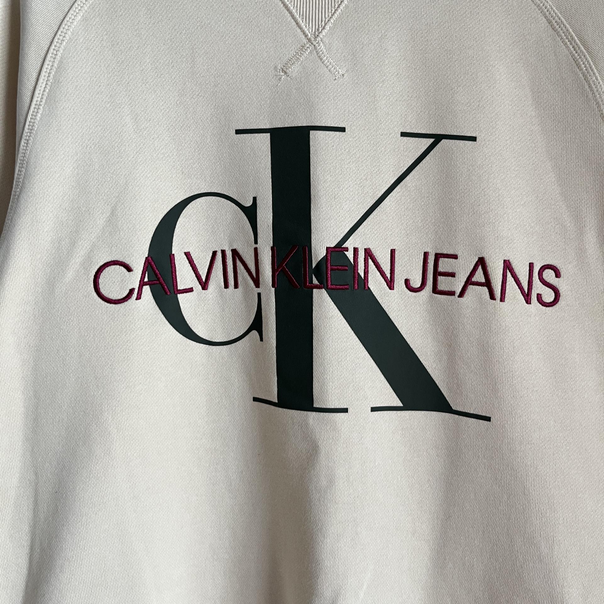 [ WOMAN ] Calvin Klein Jeans Big Logo Sweatshirt