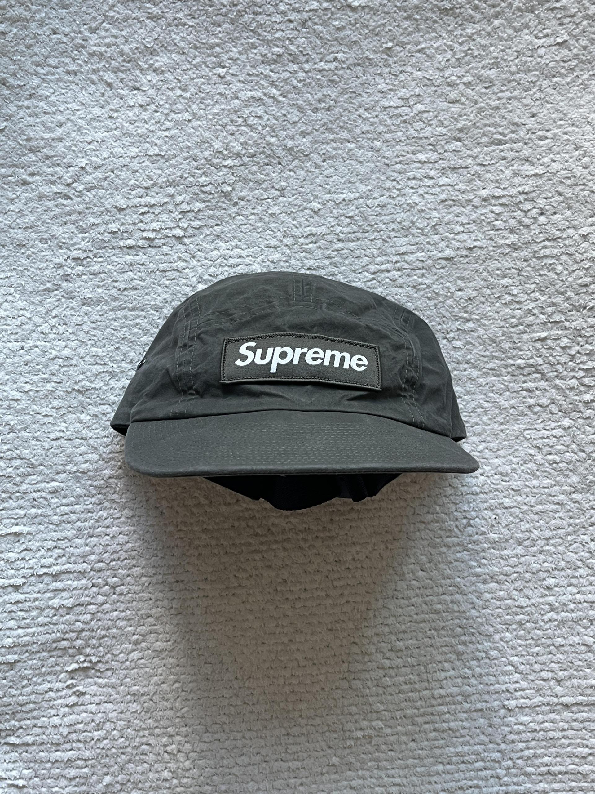 [ ACC ] Supreme 23FW Waxed Cotton Camp Cap ( 2023年 )