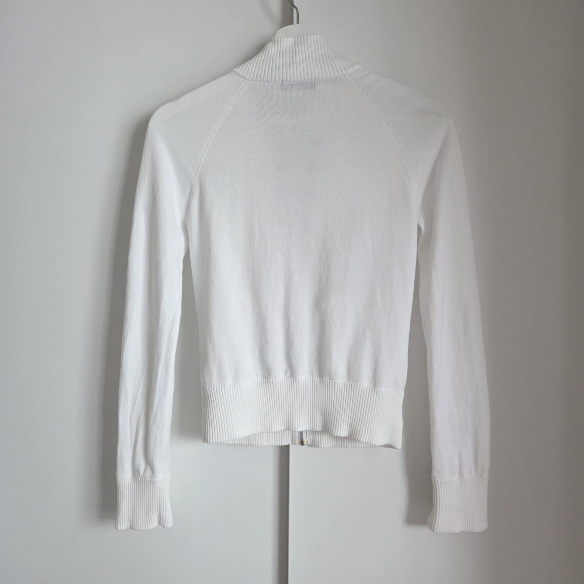 [ WOMAN ] Burberry Blue Label High-Neck Zip-Up Knit Cardigan