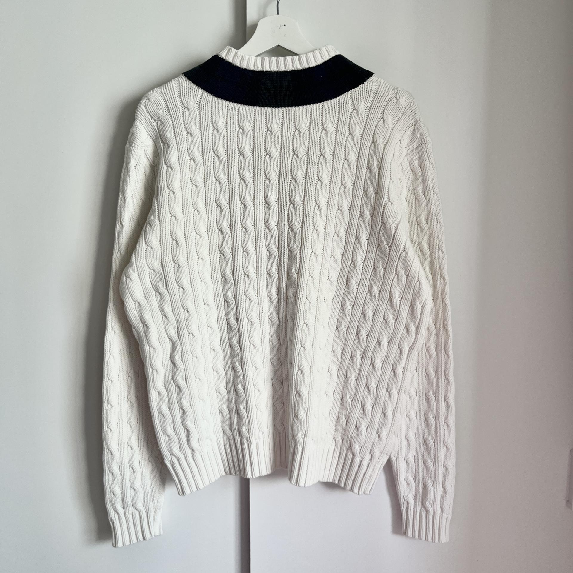 [ WOMAN ] Polo Ralph Lauren V-Neck Cable Knit