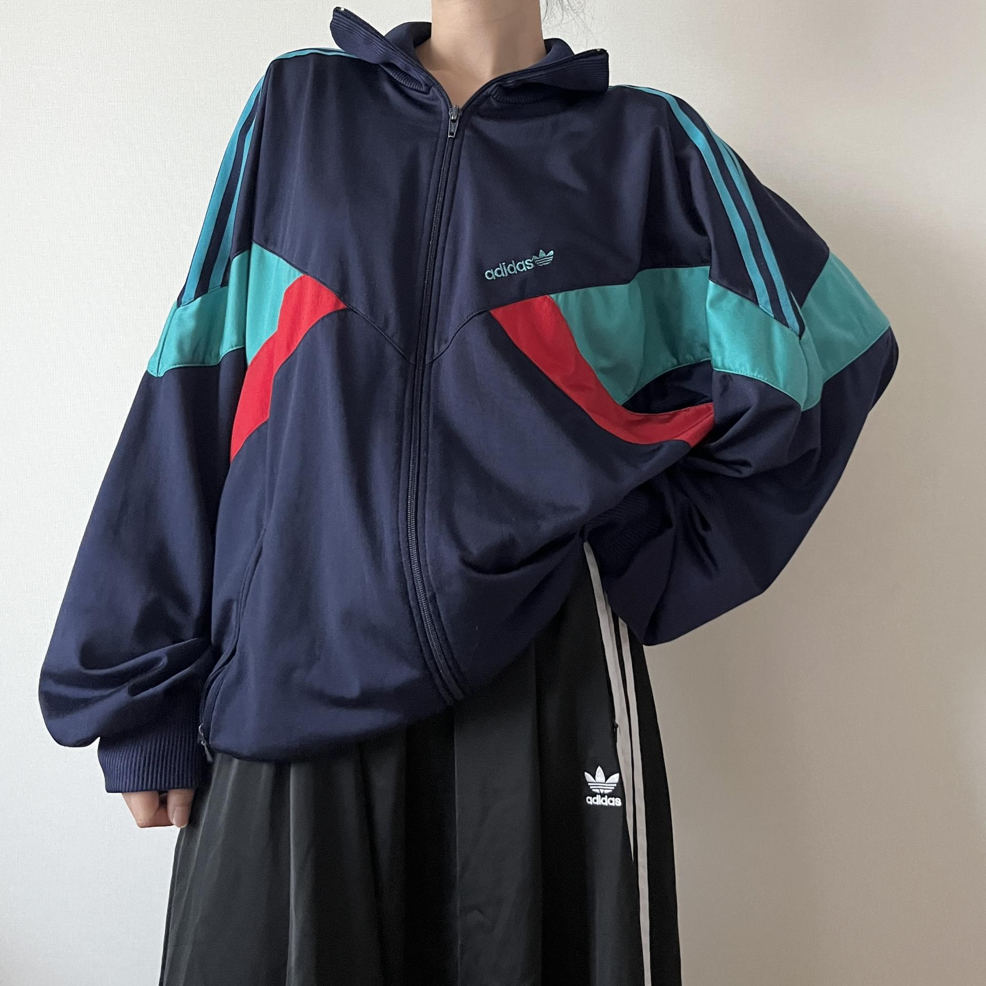 [ UNISEX ] ADIDAS Adidas 80s-90s Old School Track Jersey Jacket