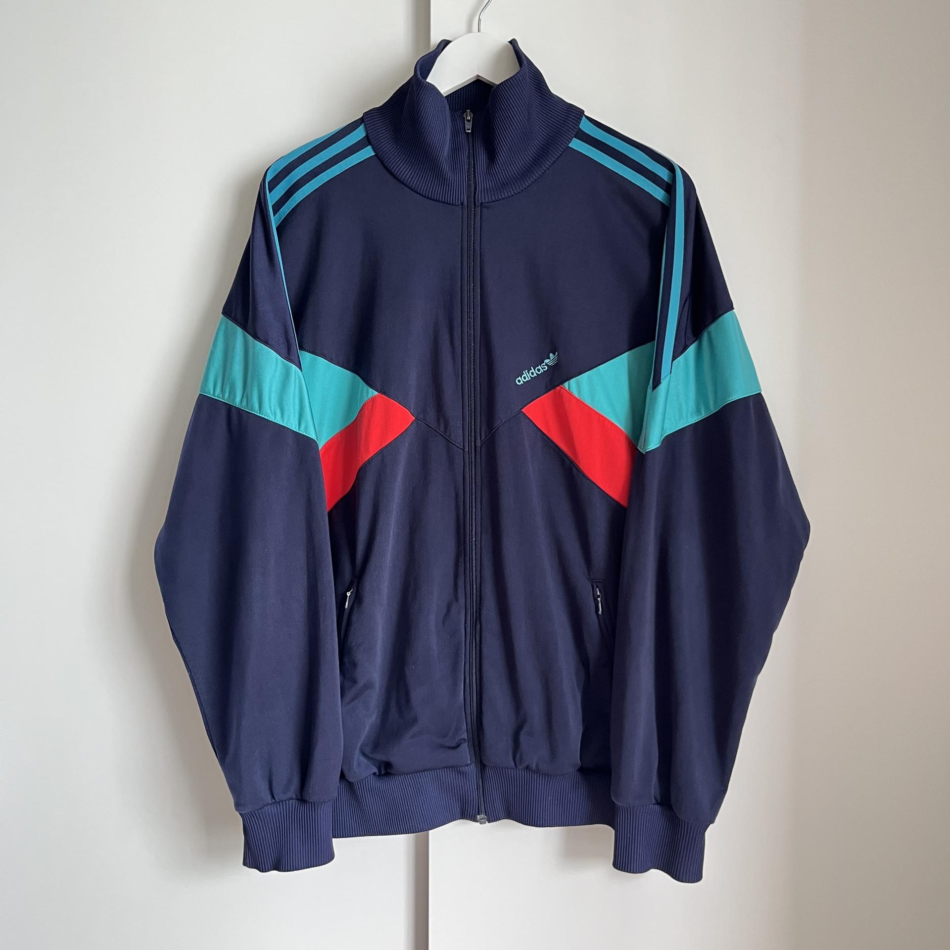 [ UNISEX ] ADIDAS Adidas 80s-90s Old School Track Jersey Jacket
