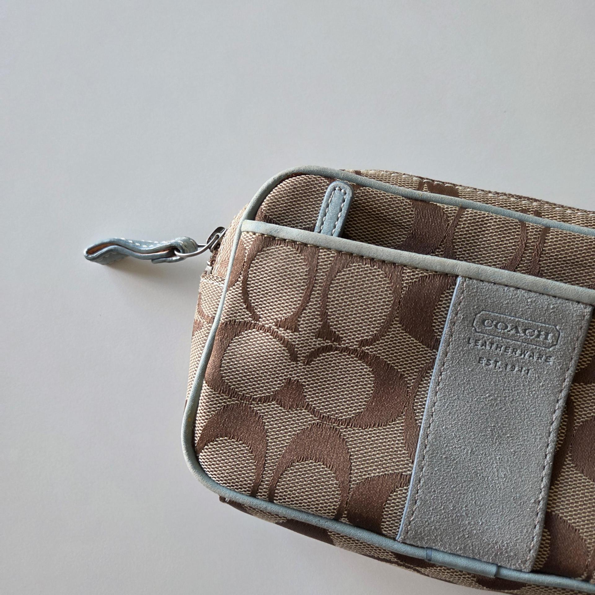 [ ACC ] COACH Jacquard Pouch
